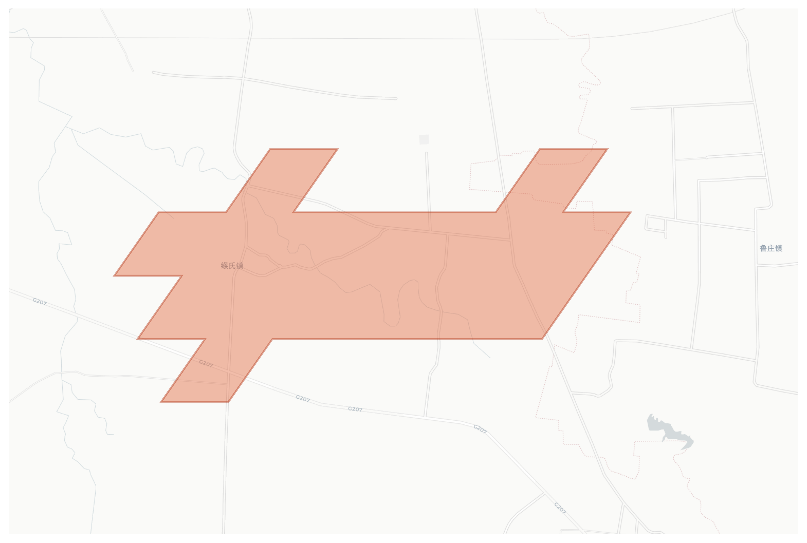 Goushi geographic map