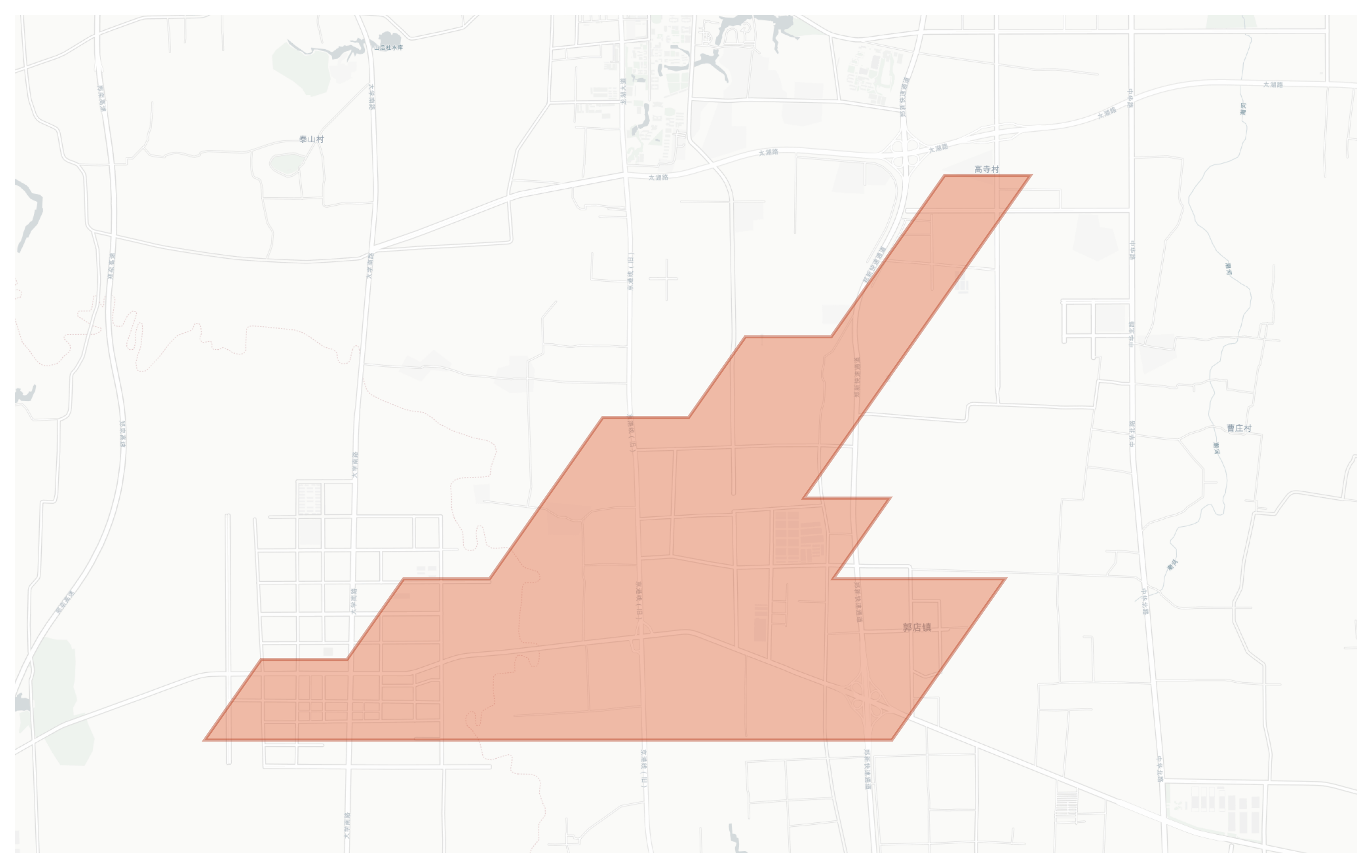 Guodian geographic map