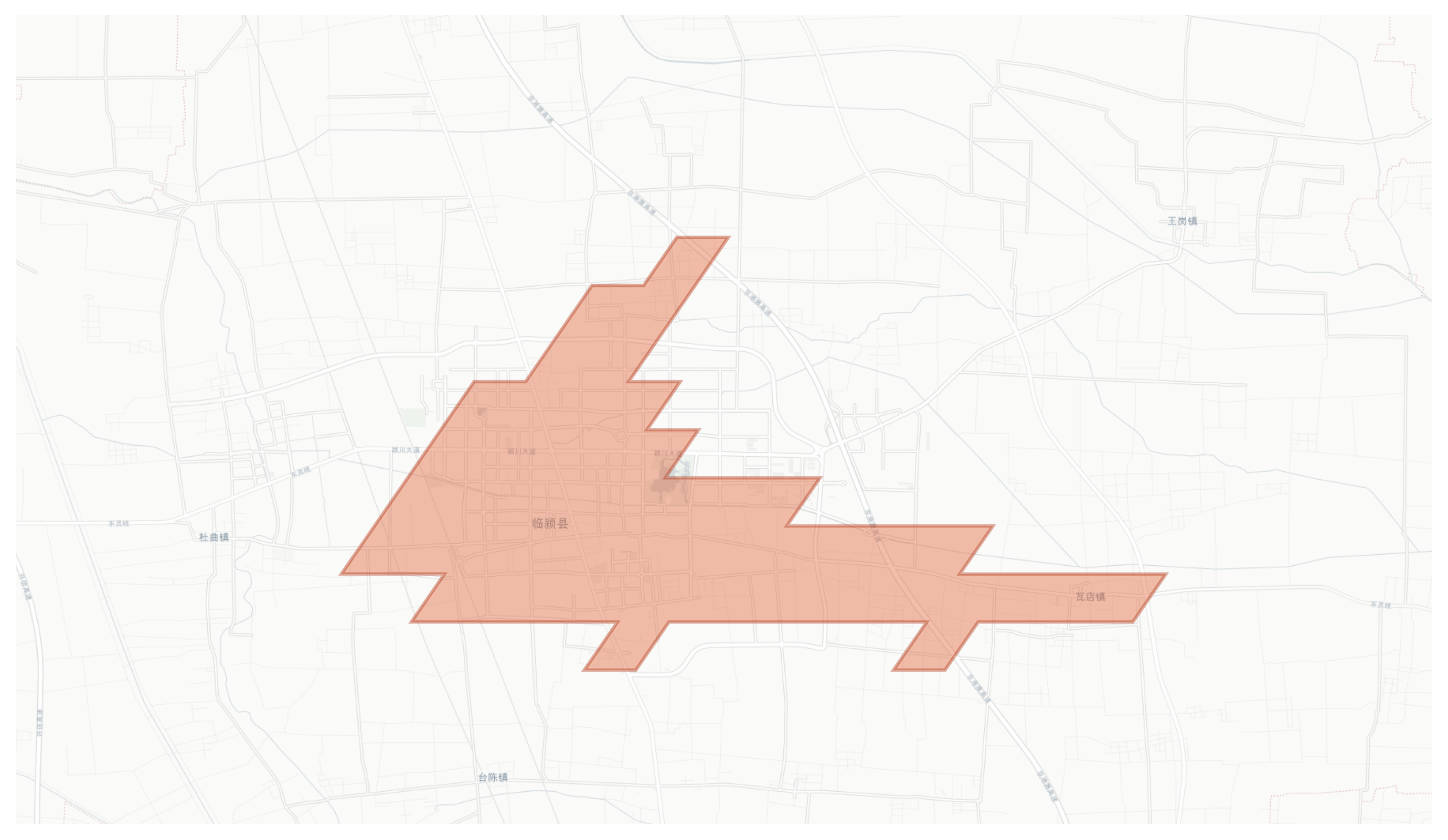 Linying geographic map