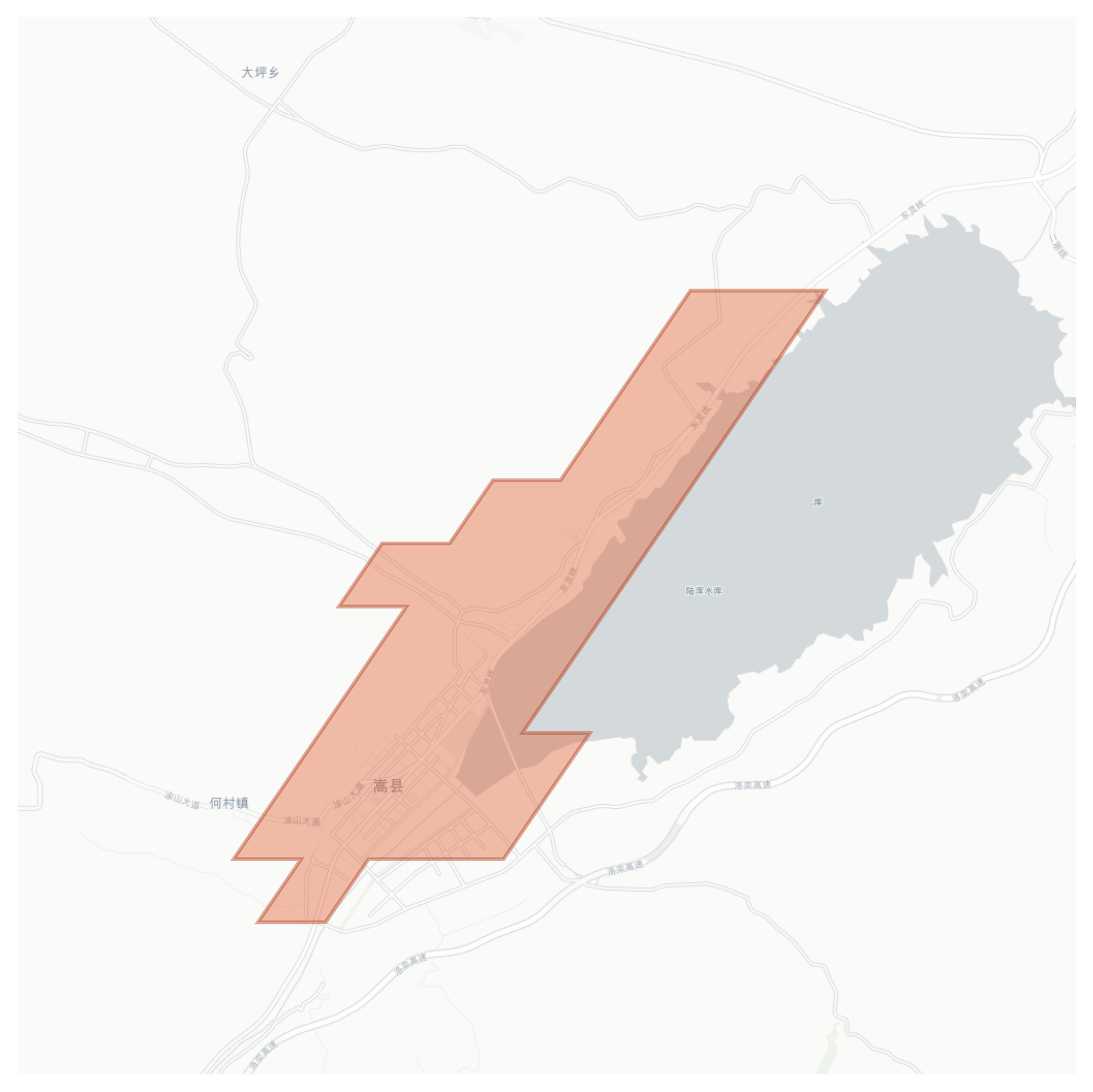 Song County geographic map