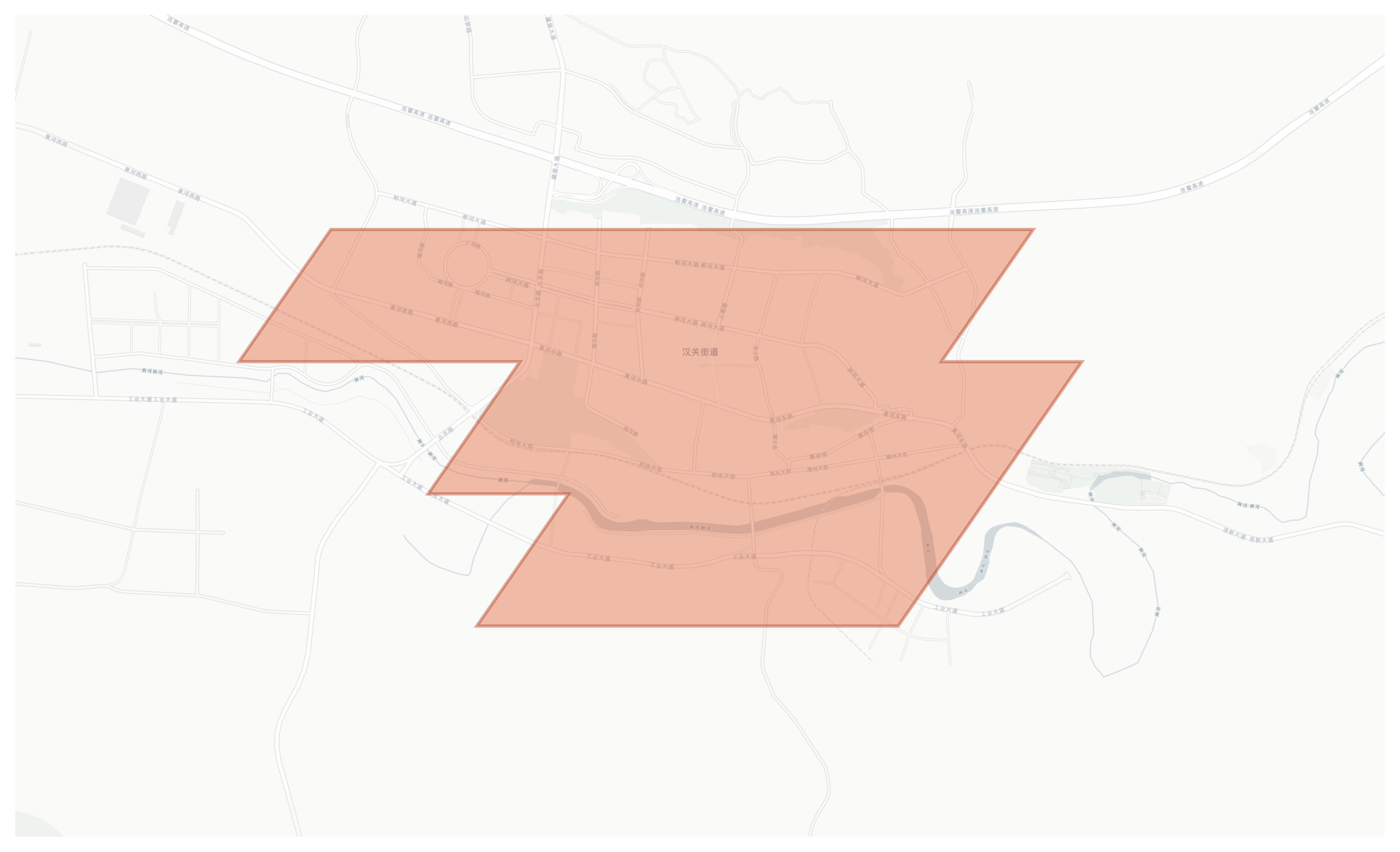 Xin'an geographic map