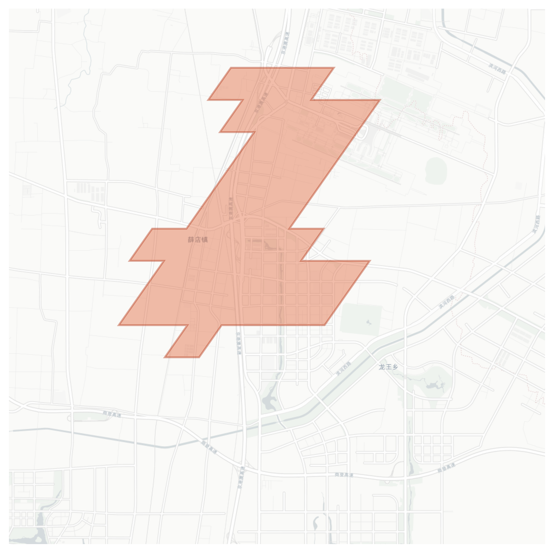 Xuedian geographic map