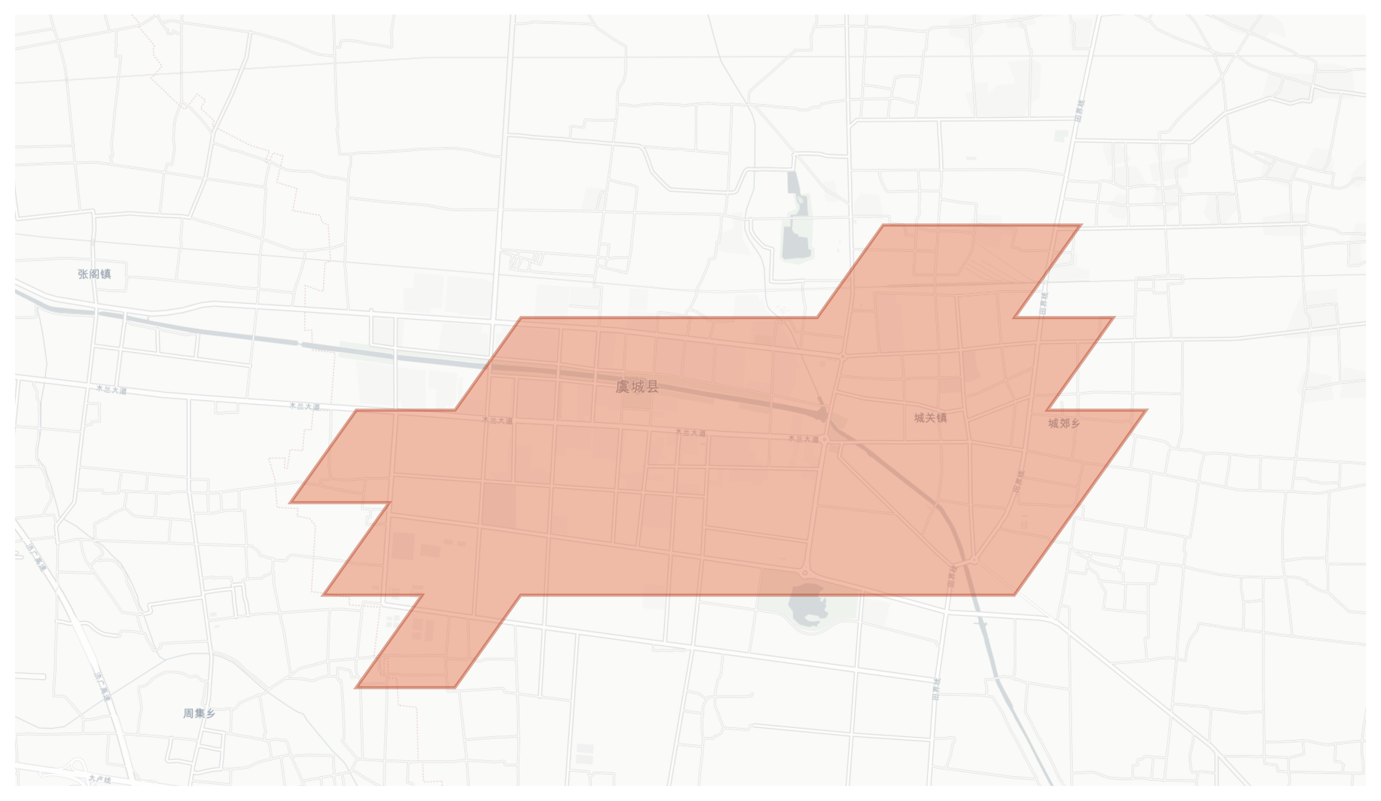 Yucheng geographic map