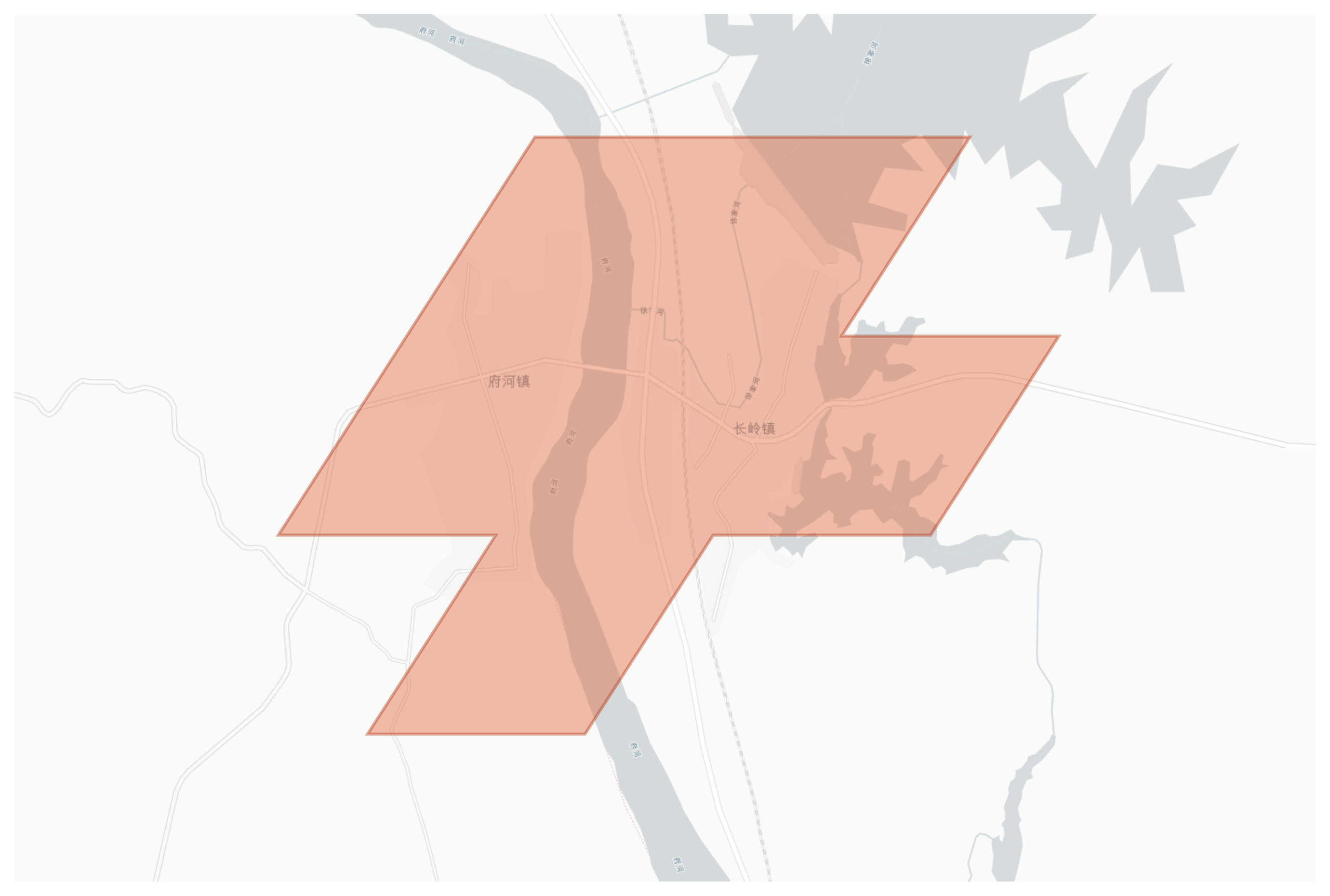Changling geographic map