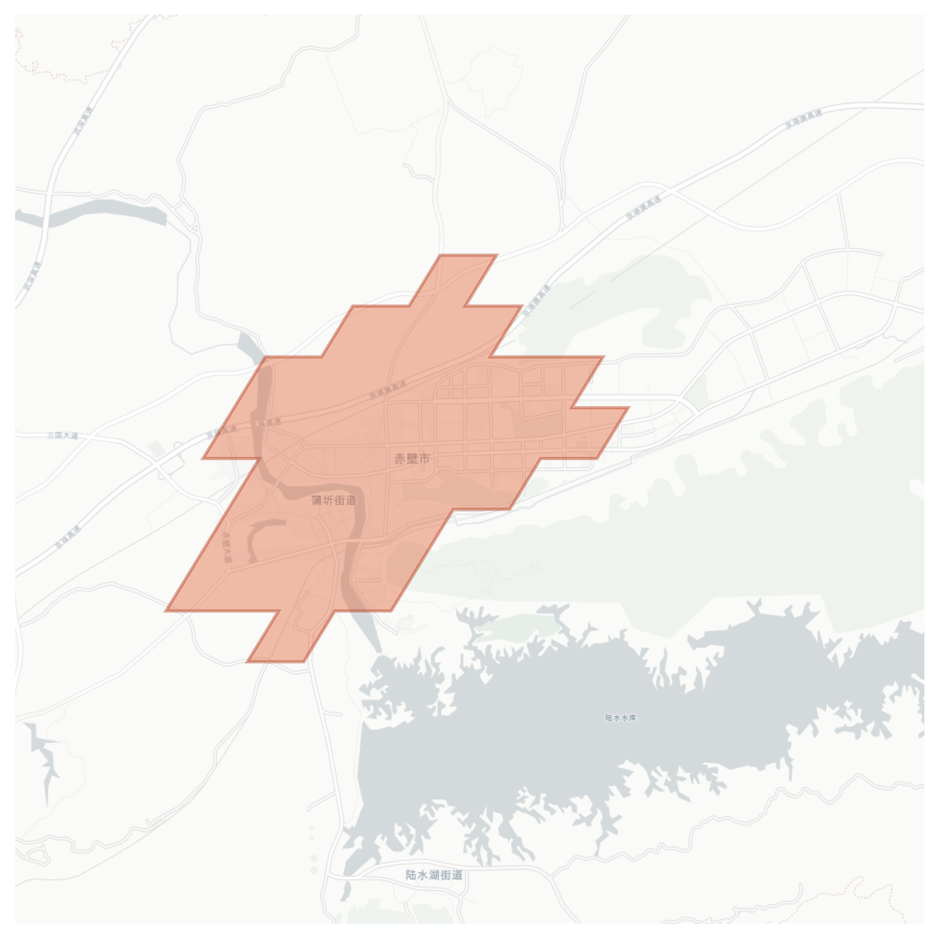 Chibi geographic map