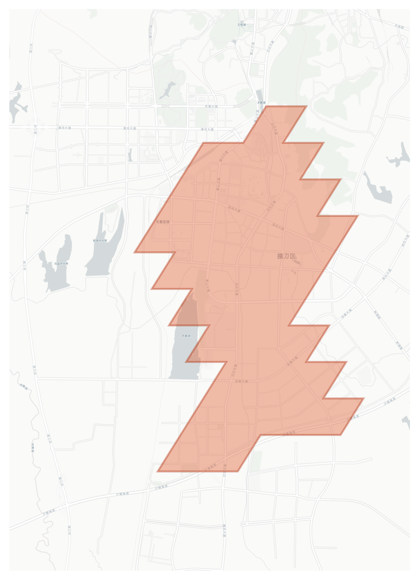 Duodao geographic map