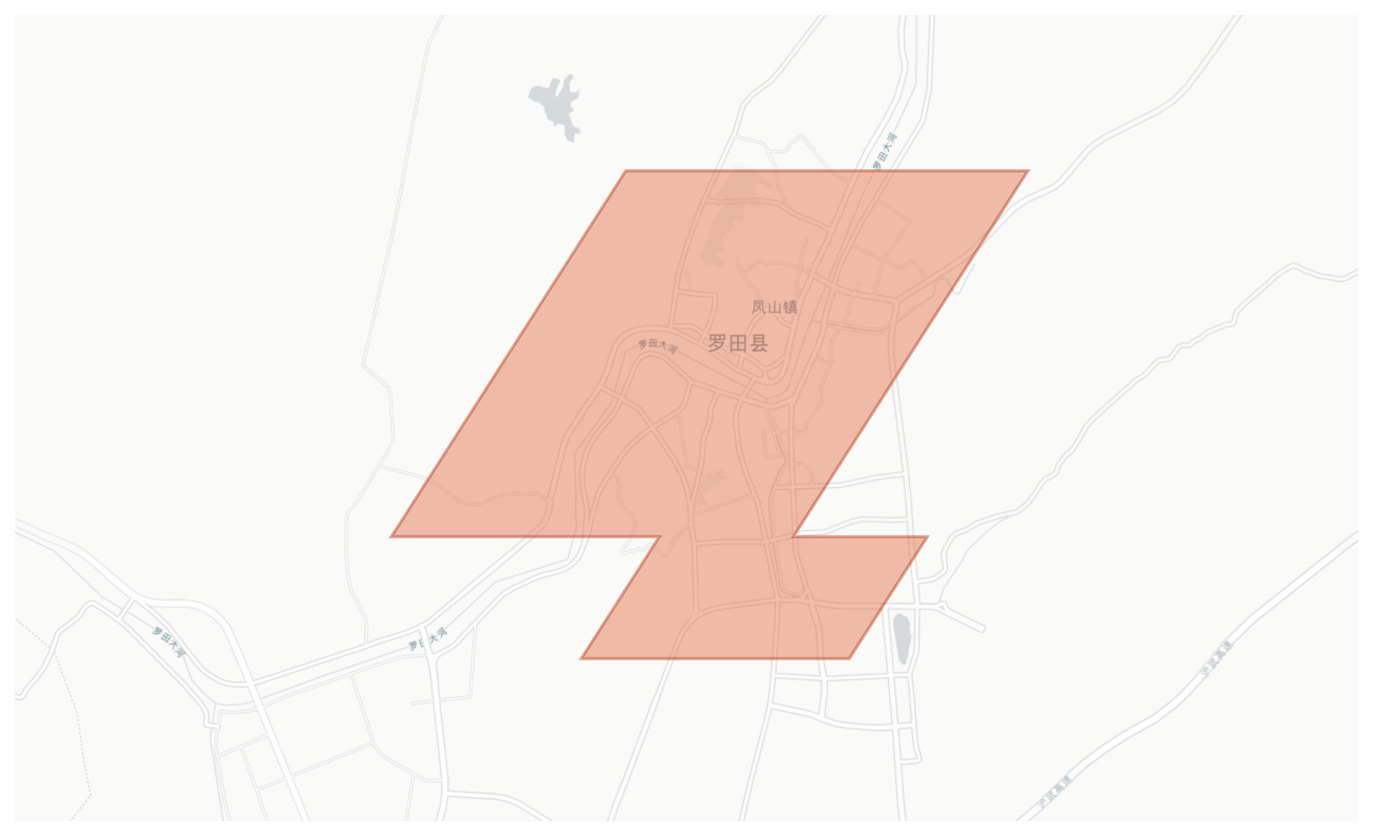 Luotian County geographic map