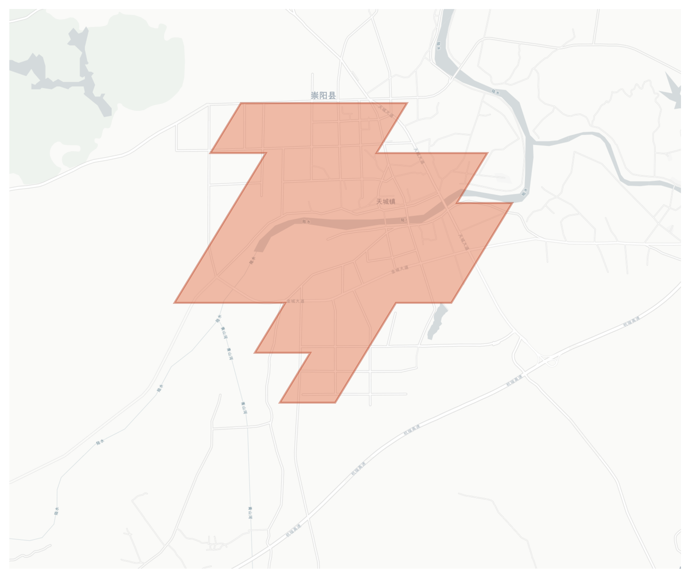 Tiancheng geographic map