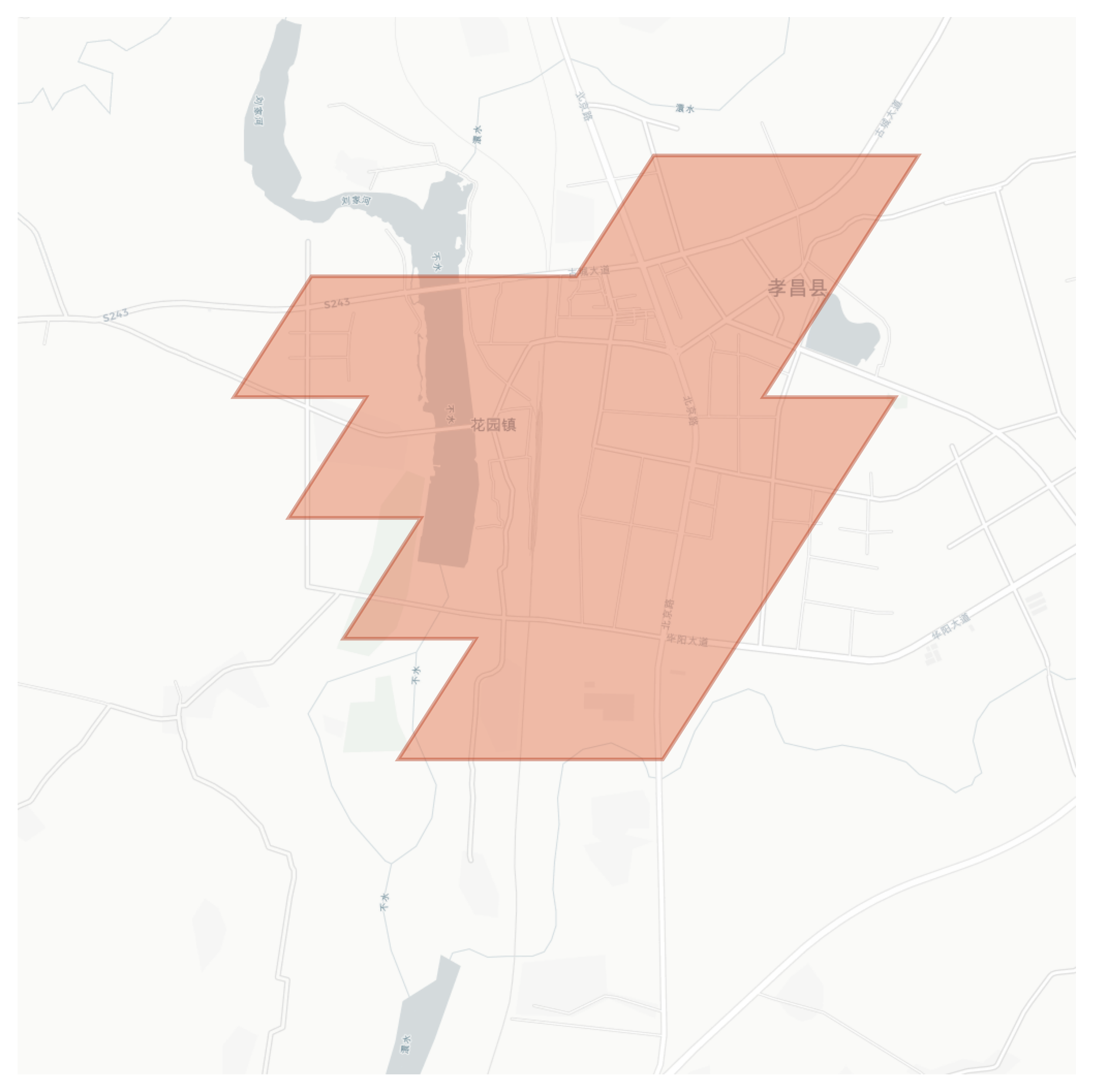 Xiaochang geographic map
