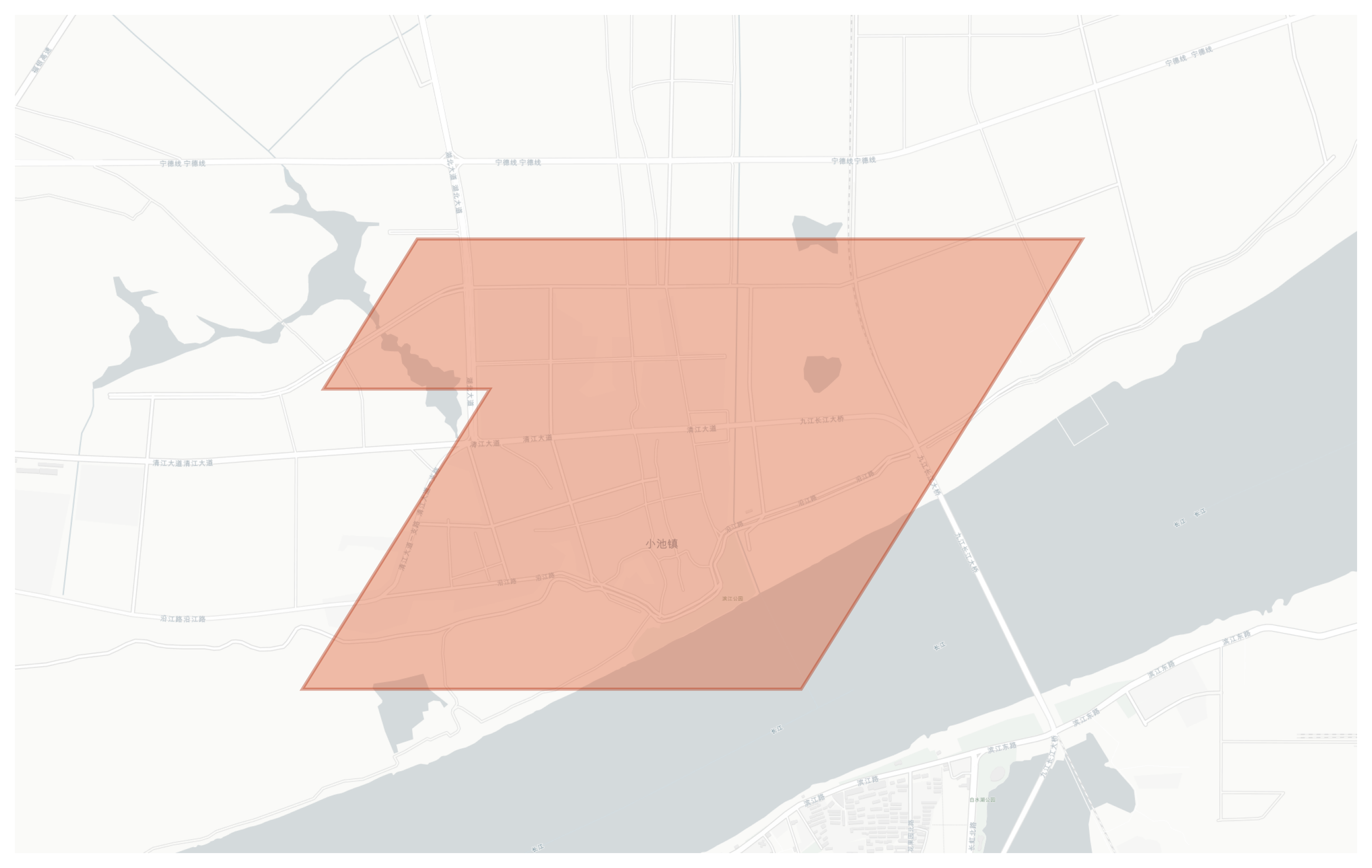 Xiaochikou geographic map