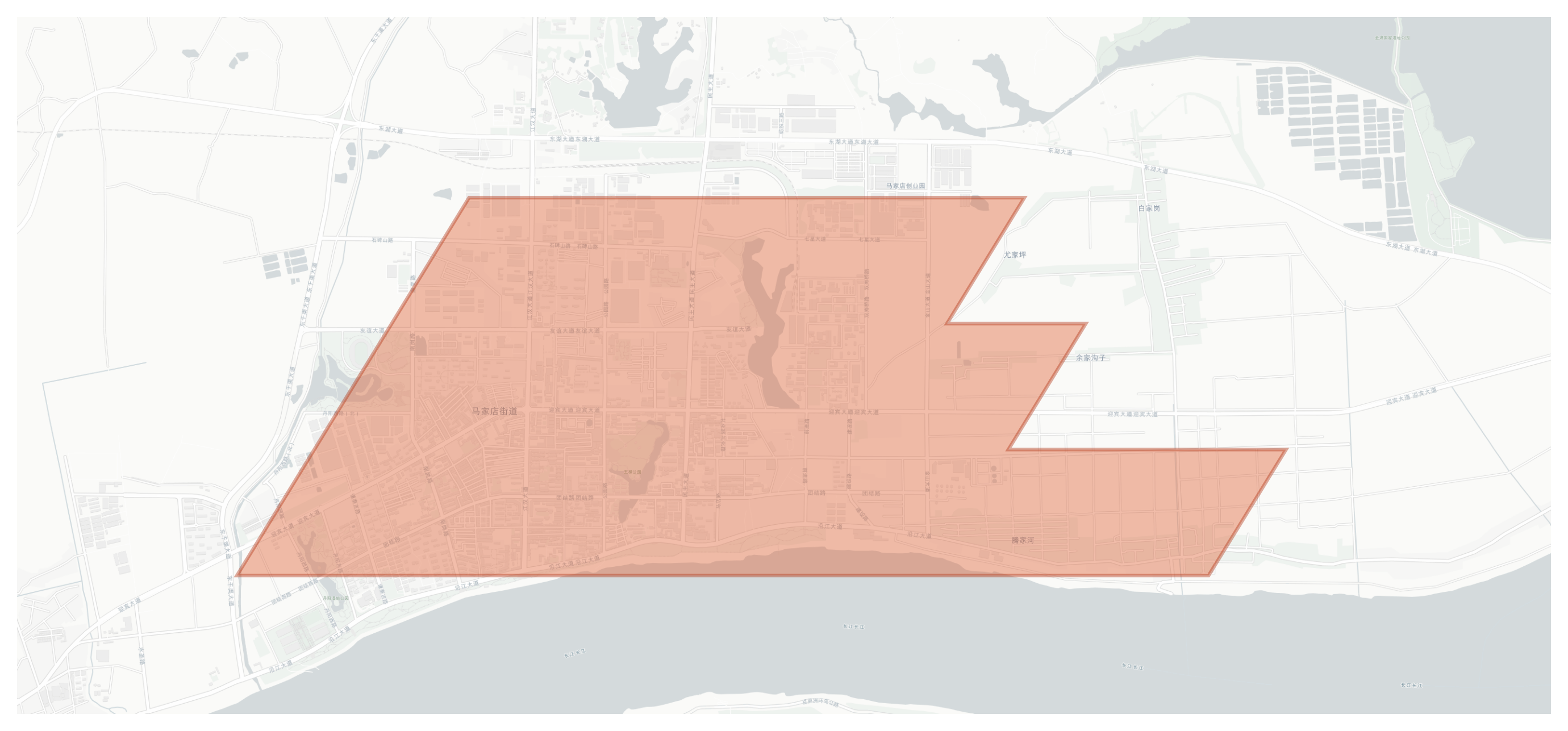 Zhijiang geographic map