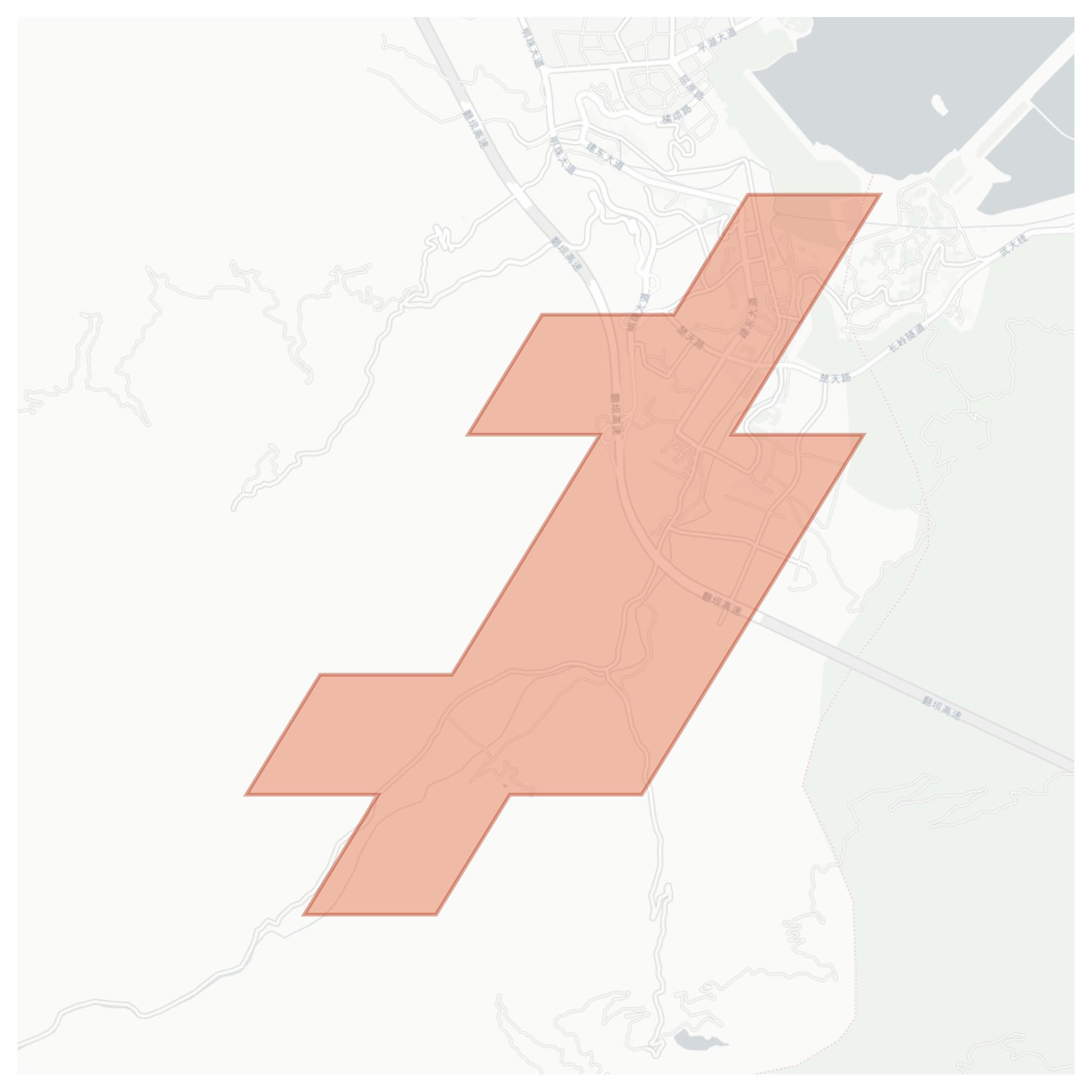 Zigui geographic map