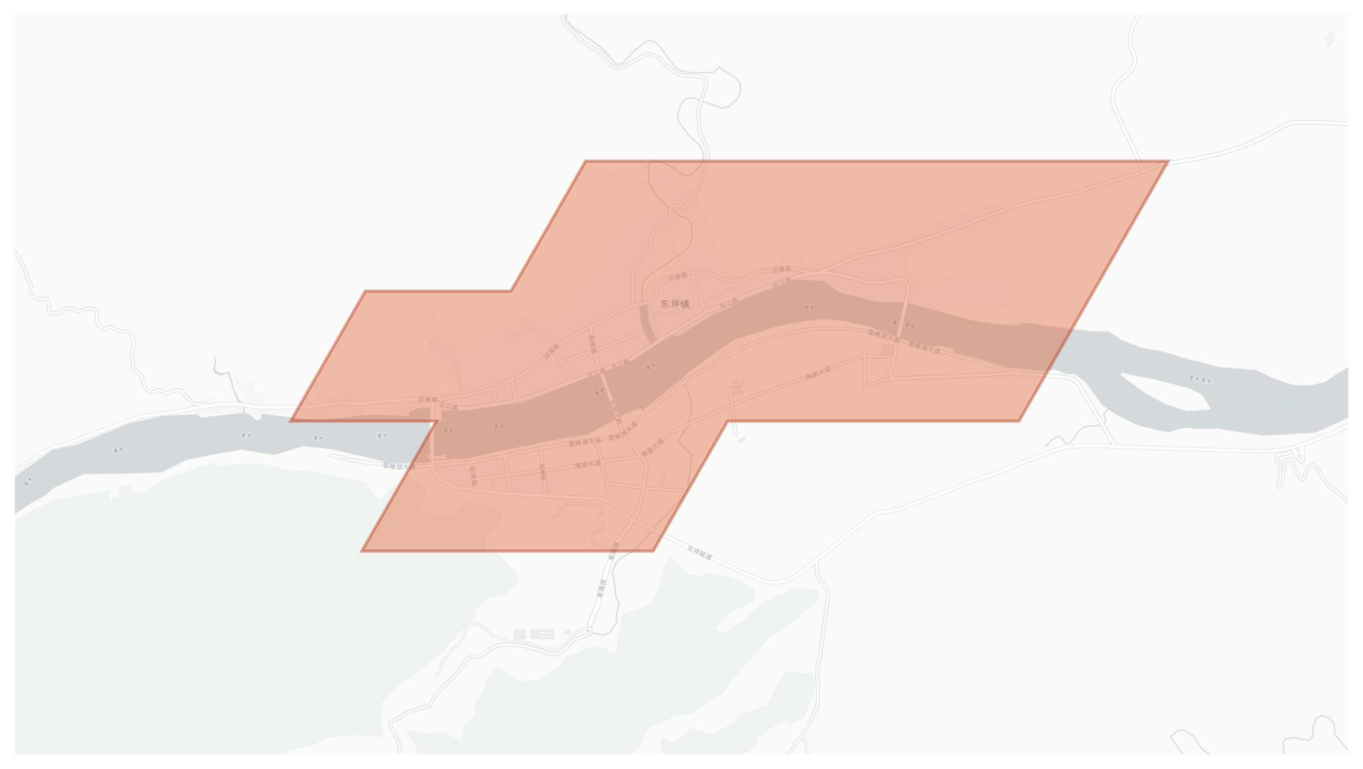 Anhua geographic map