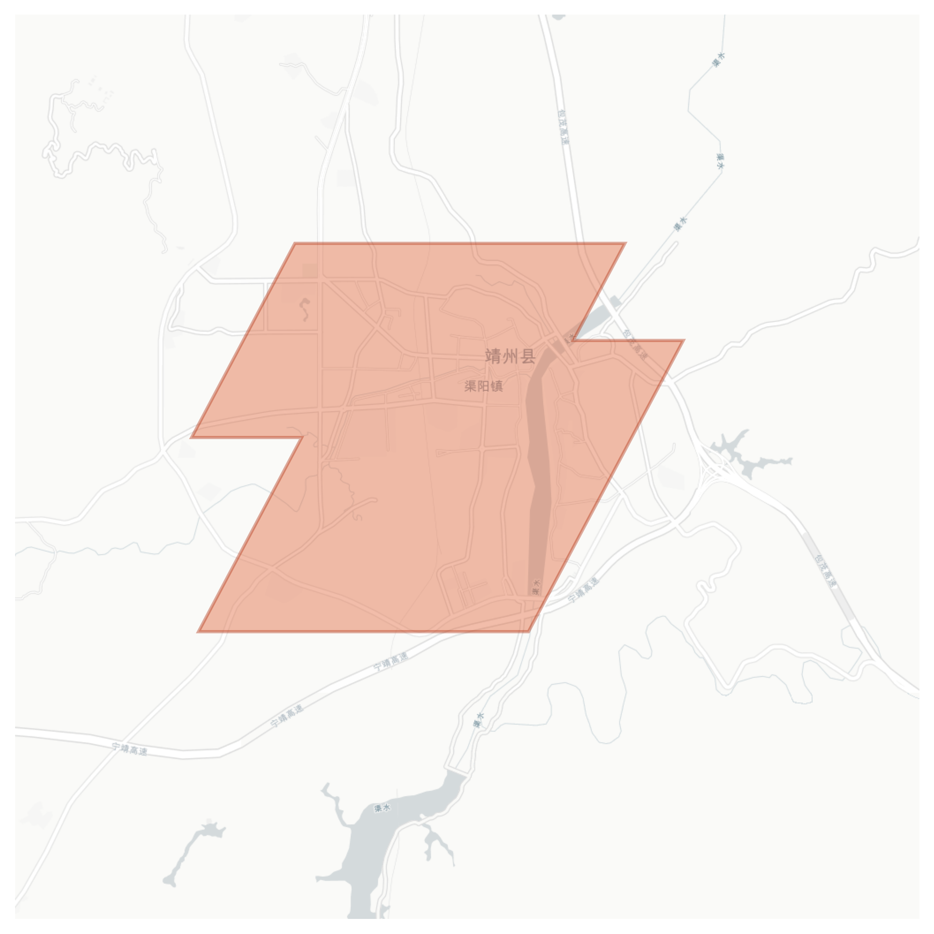 Jingzhou geographic map