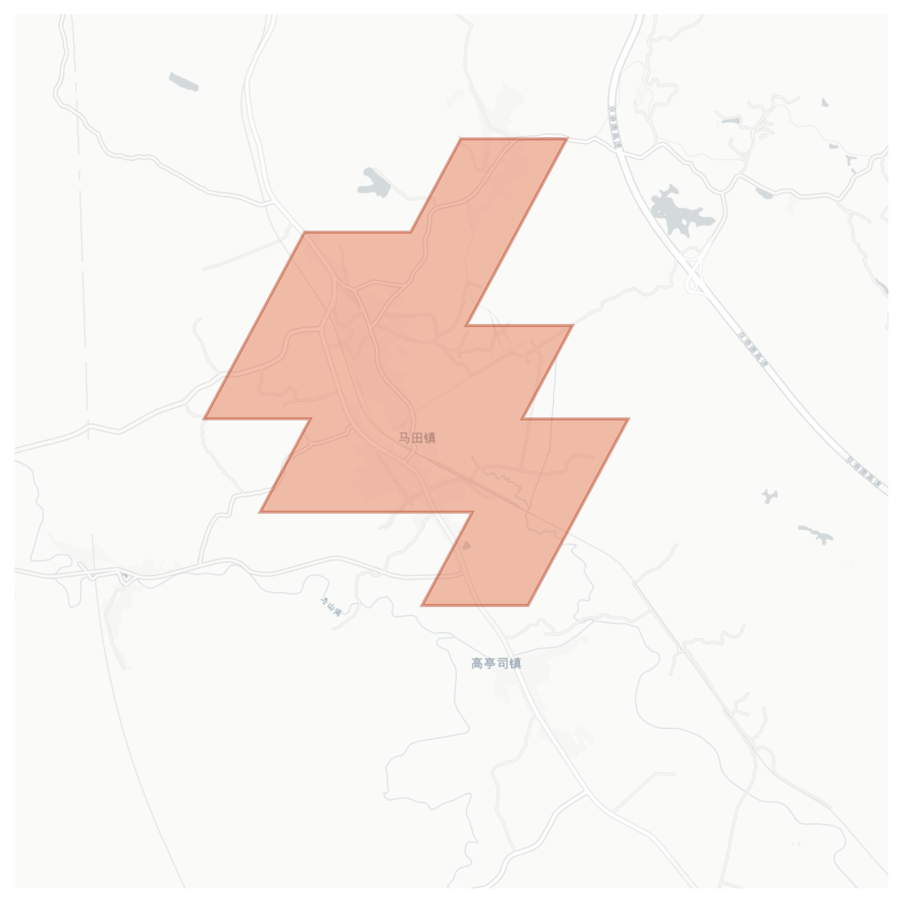 Matian geographic map