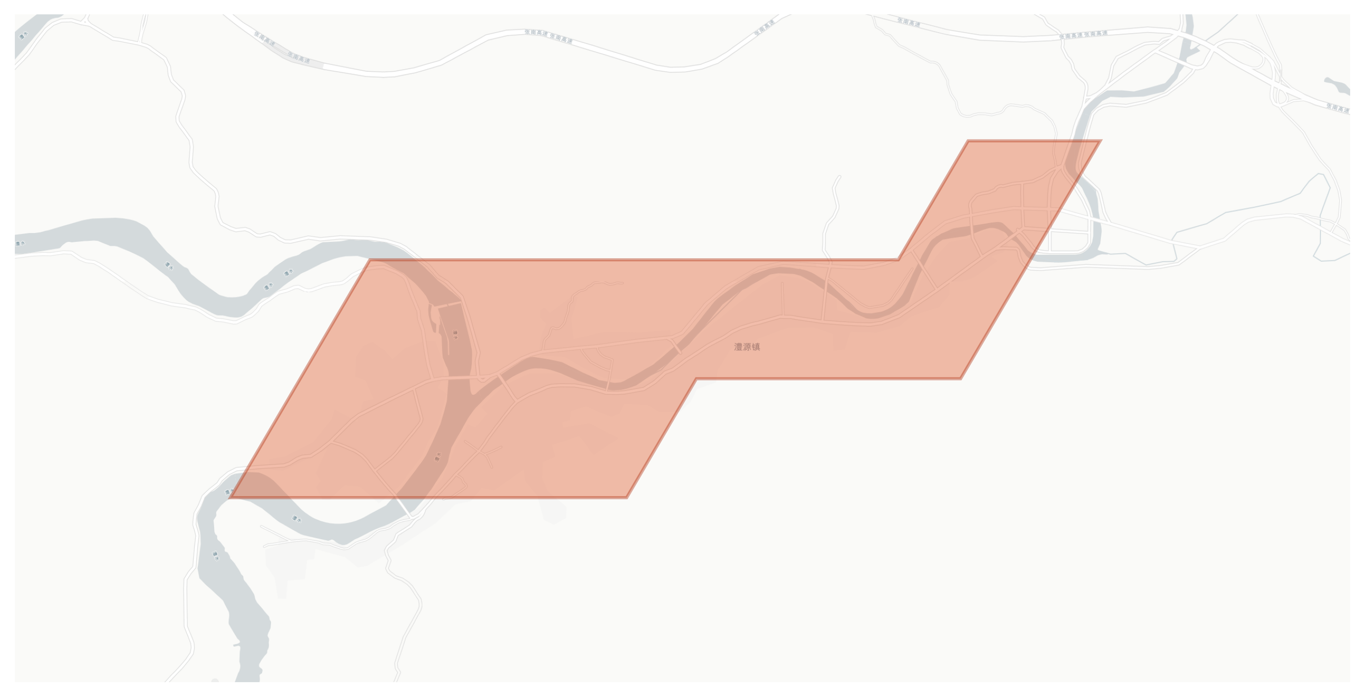 Sangzhi geographic map