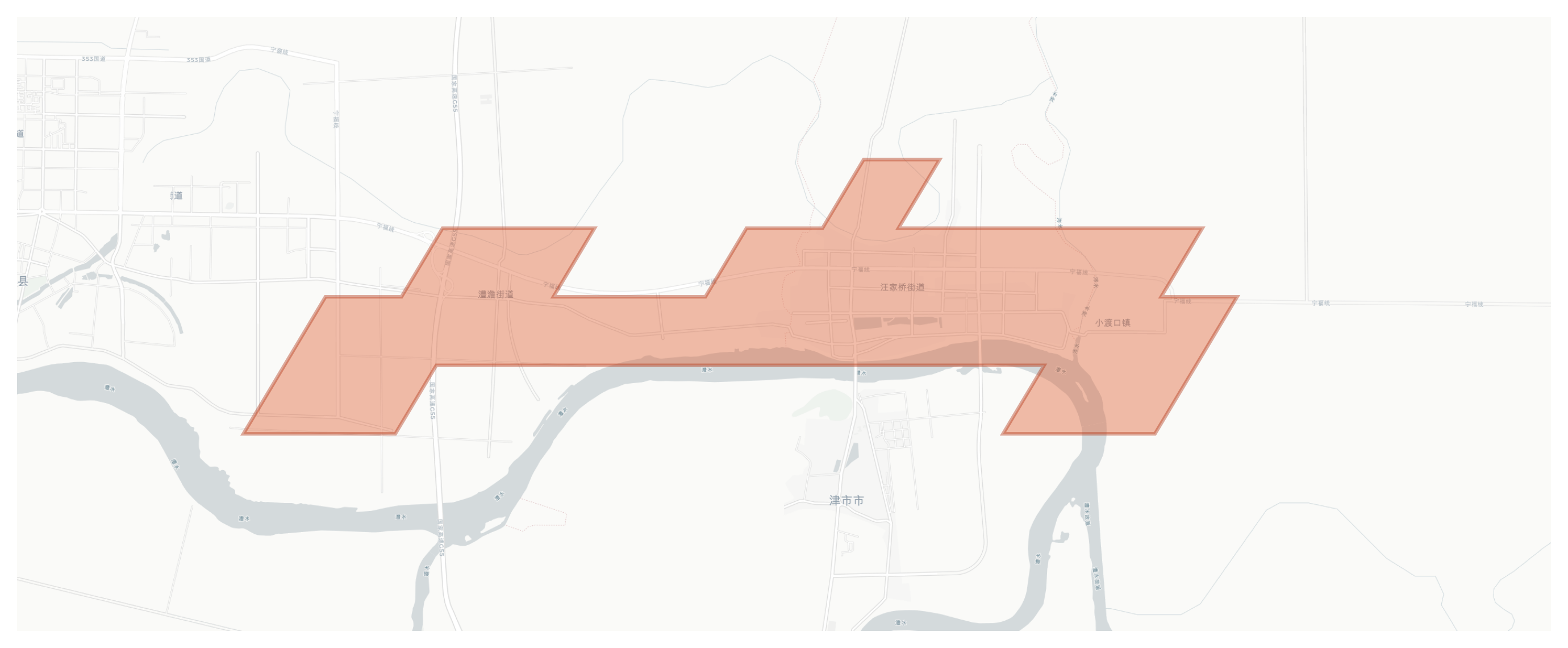 Sanzhouyi geographic map