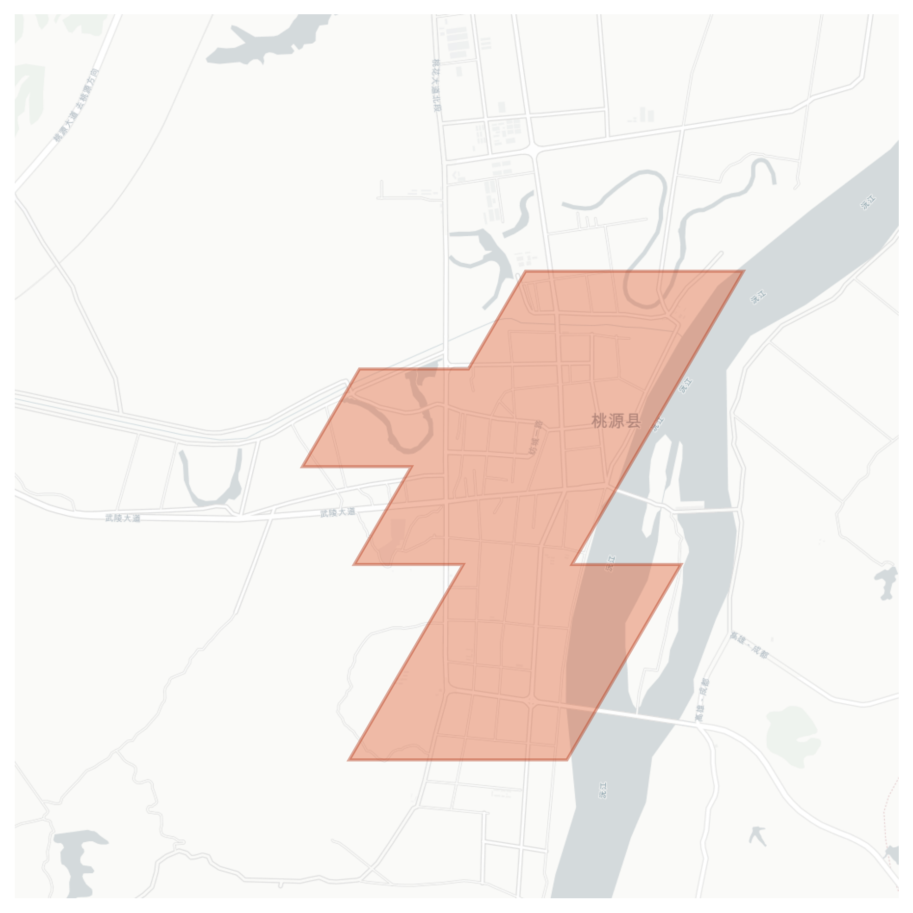 Taoyuan geographic map