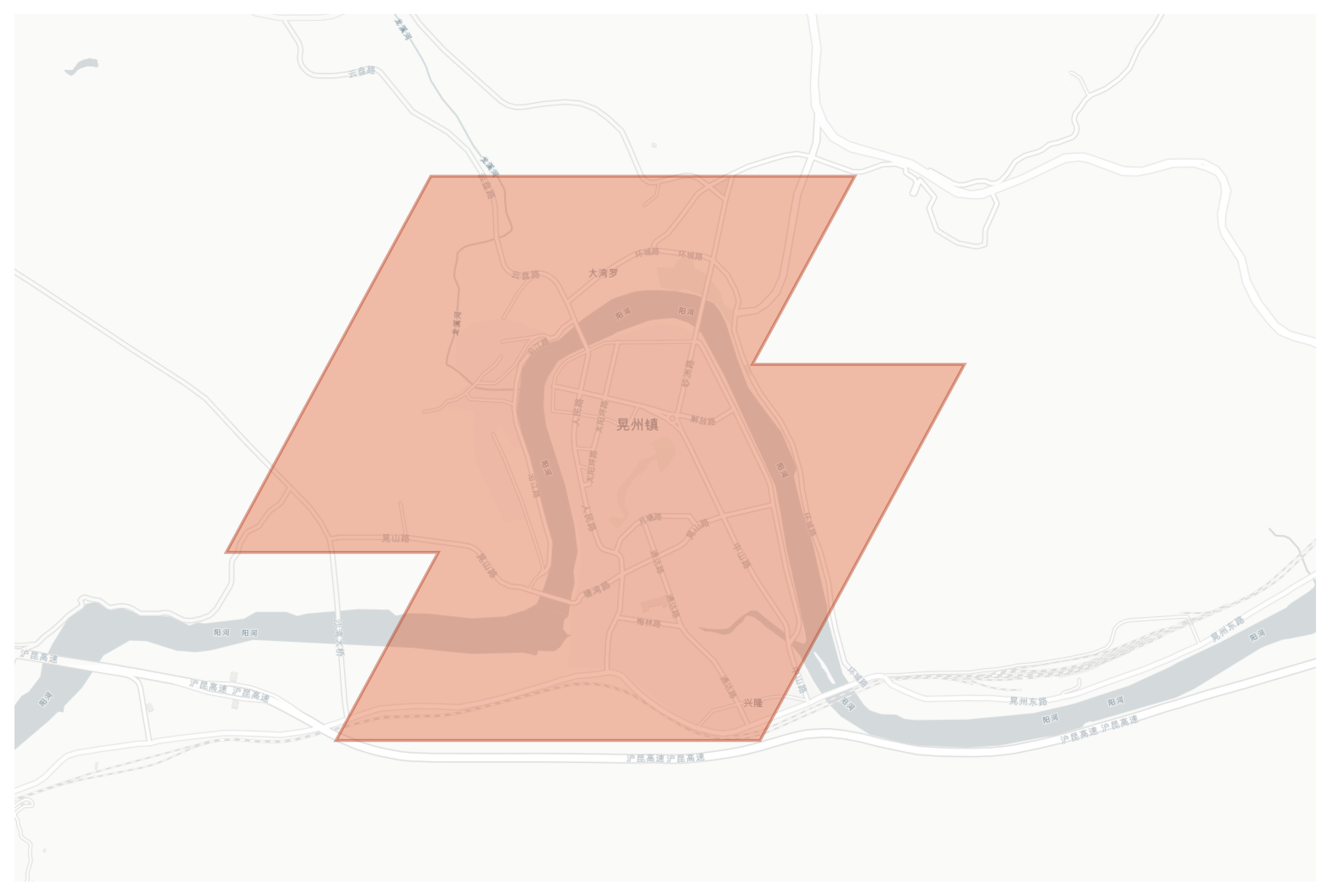 Xinhuang geographic map
