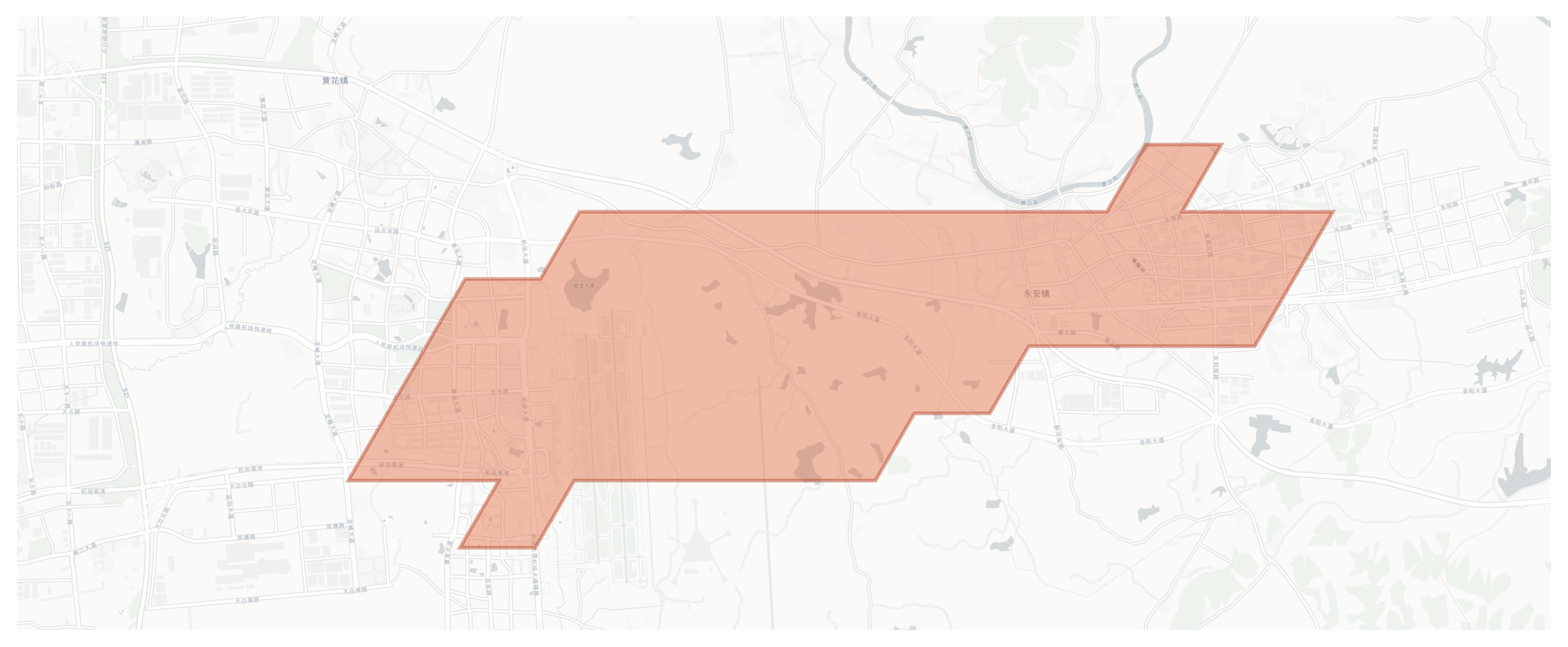 Yong'an geographic map