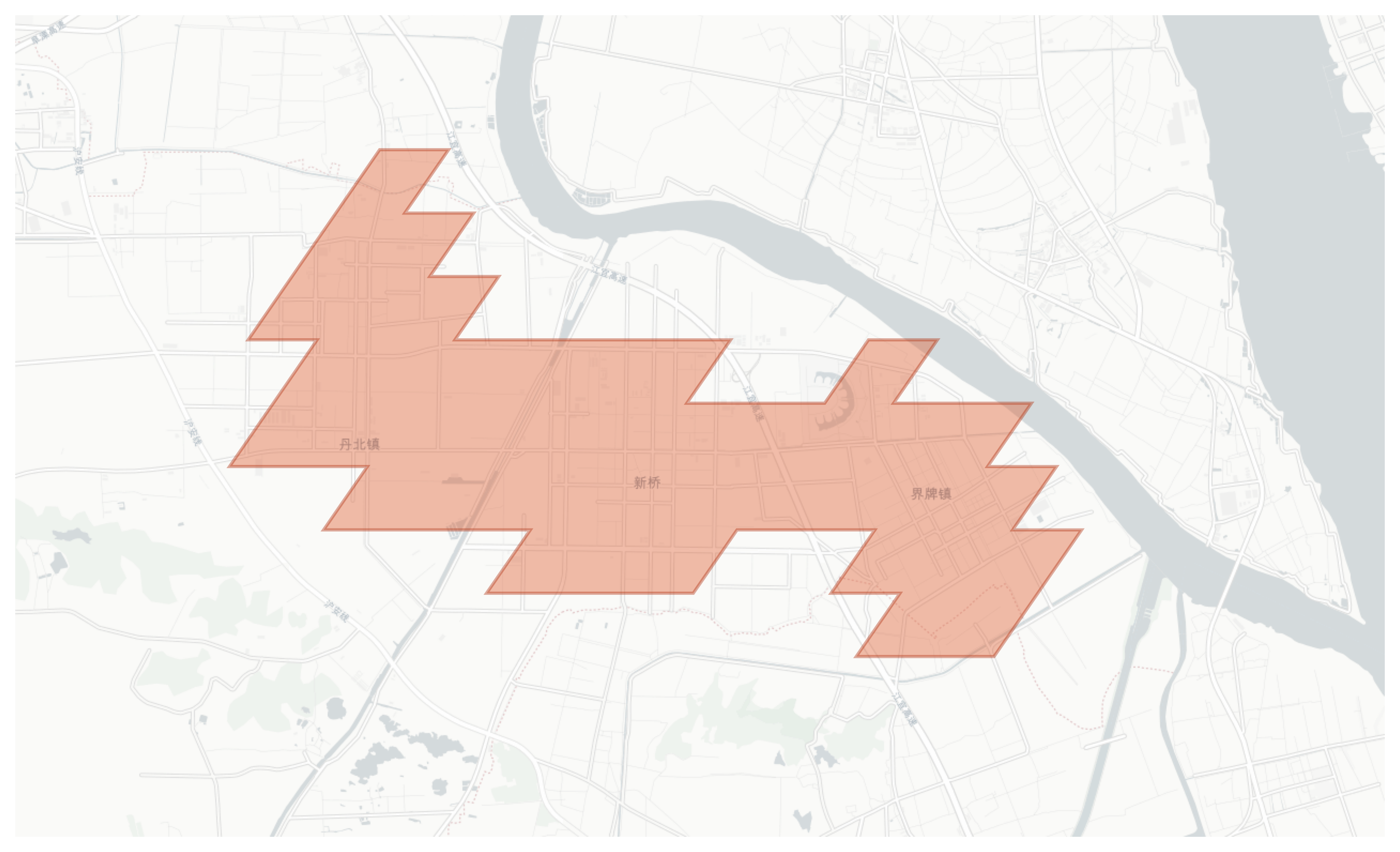 Danbei geographic map