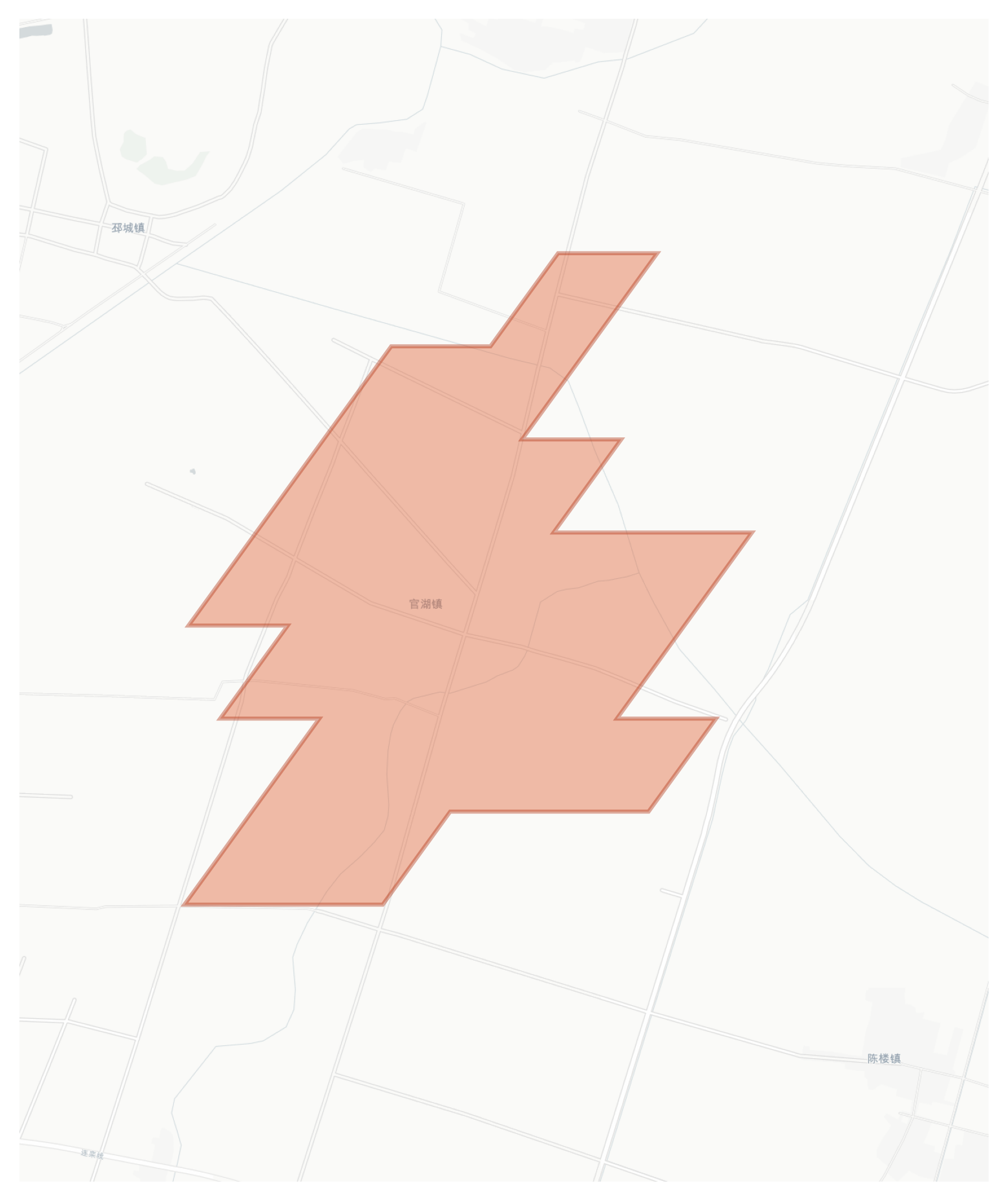 Guanhu geographic map