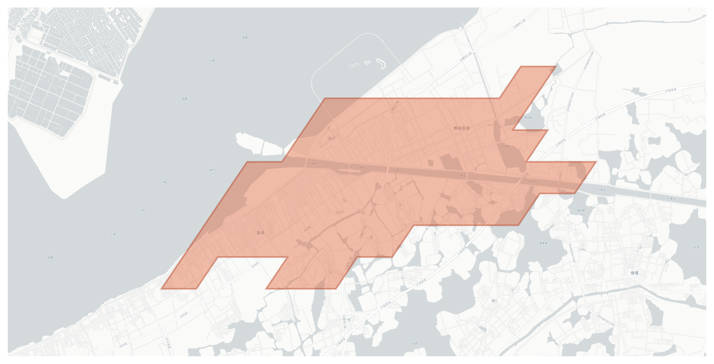 Hengshan geographic map