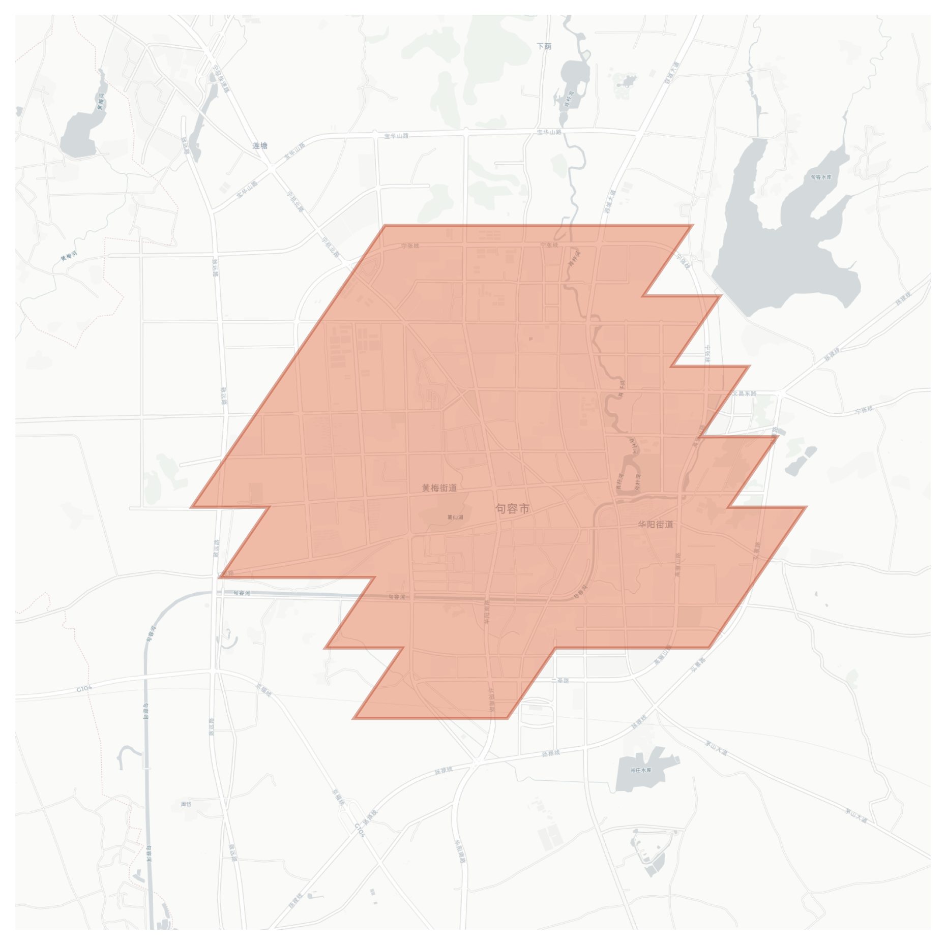 Jurong geographic map