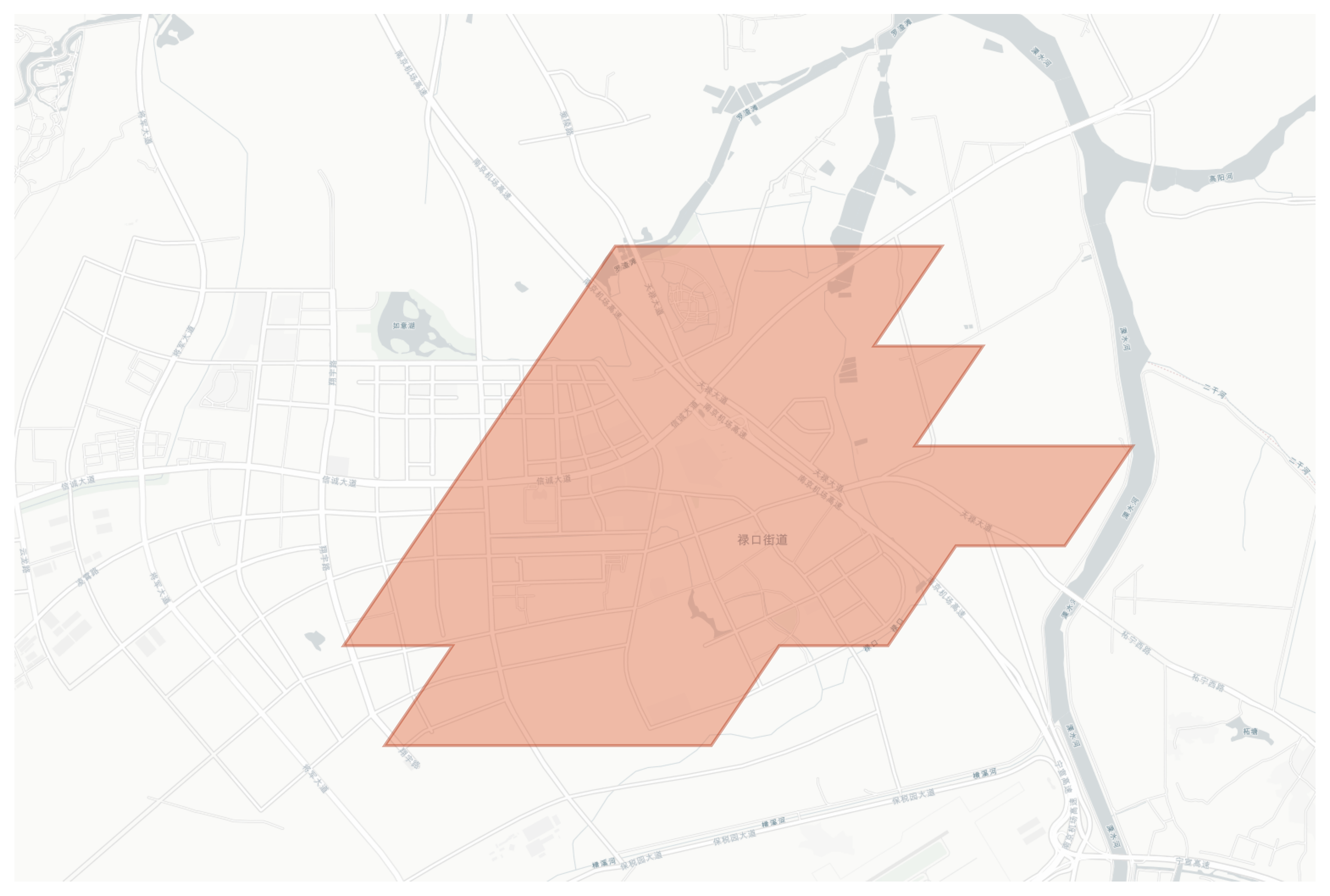 Lukou geographic map