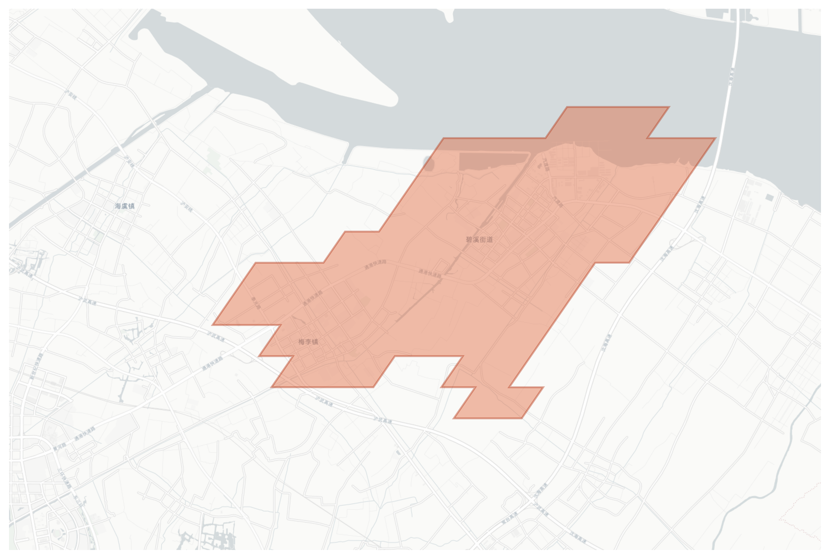 Meili geographic map