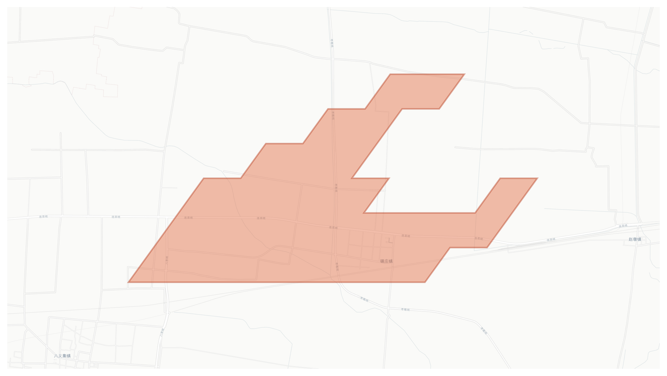Nianzhuang geographic map
