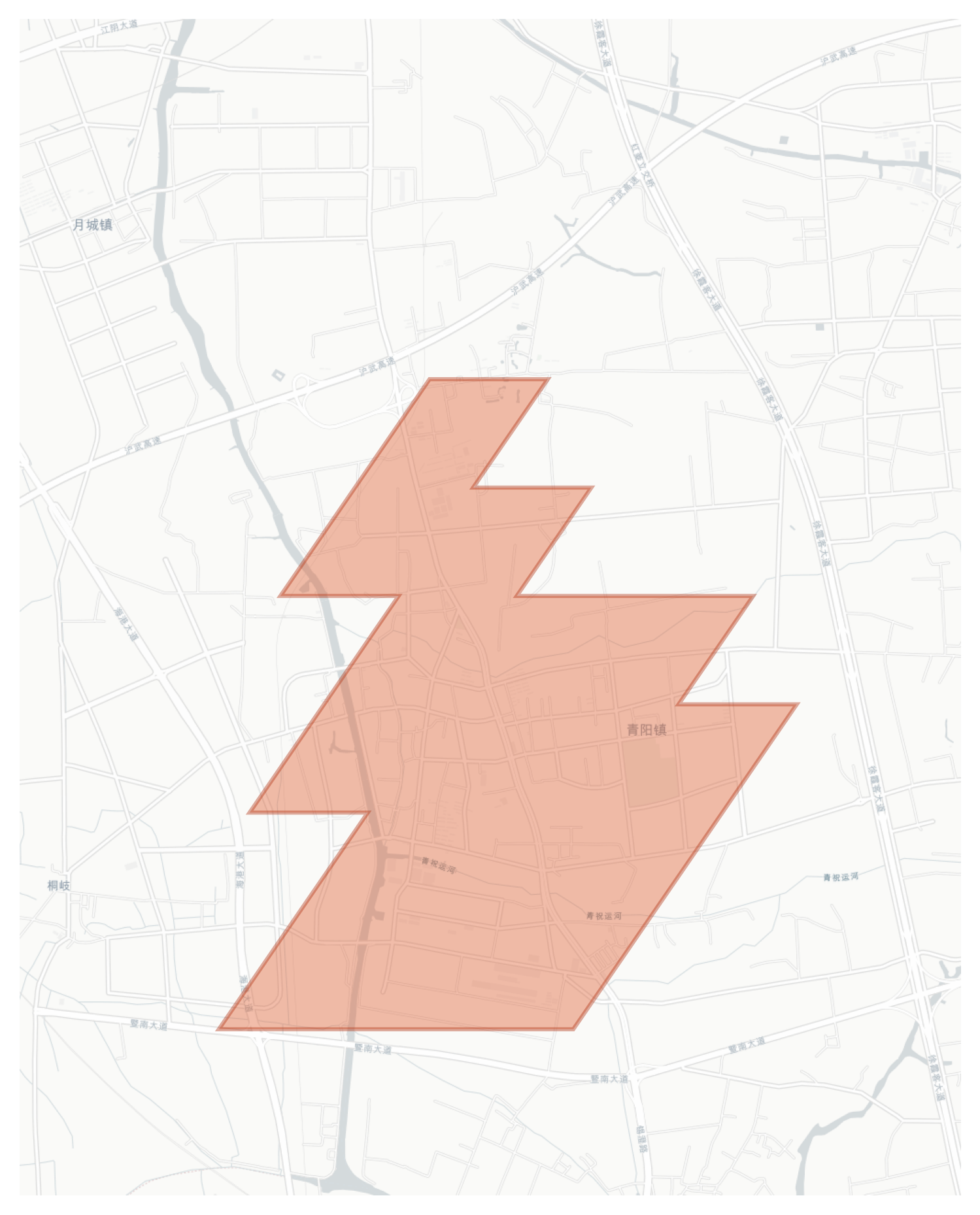 Qingyang geographic map