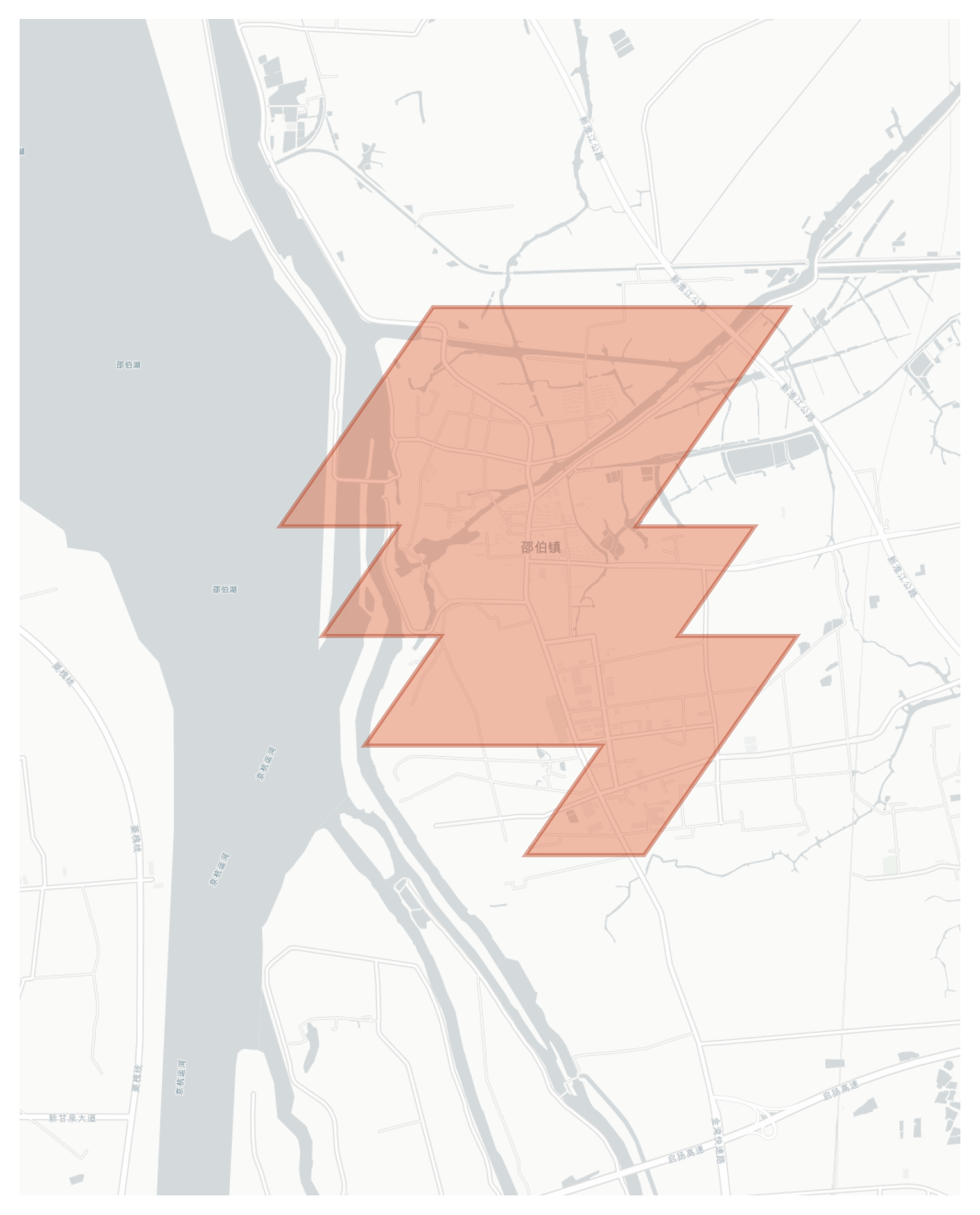 Shaobo geographic map