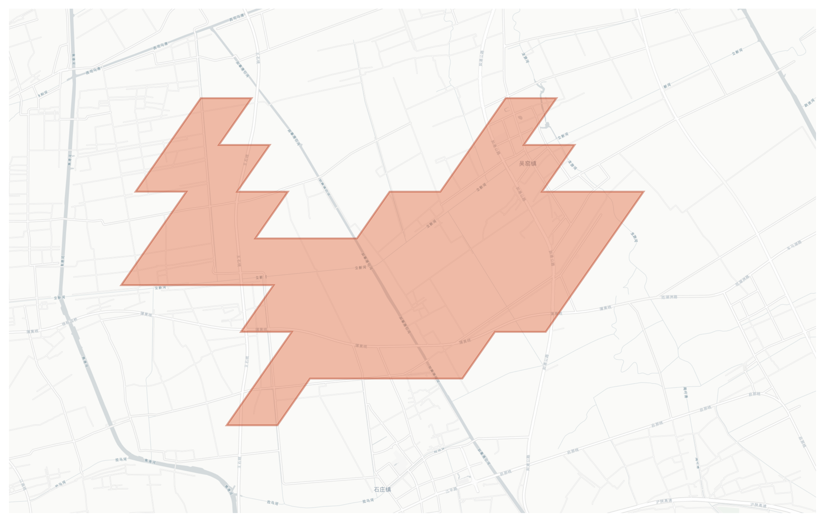 Shibei geographic map