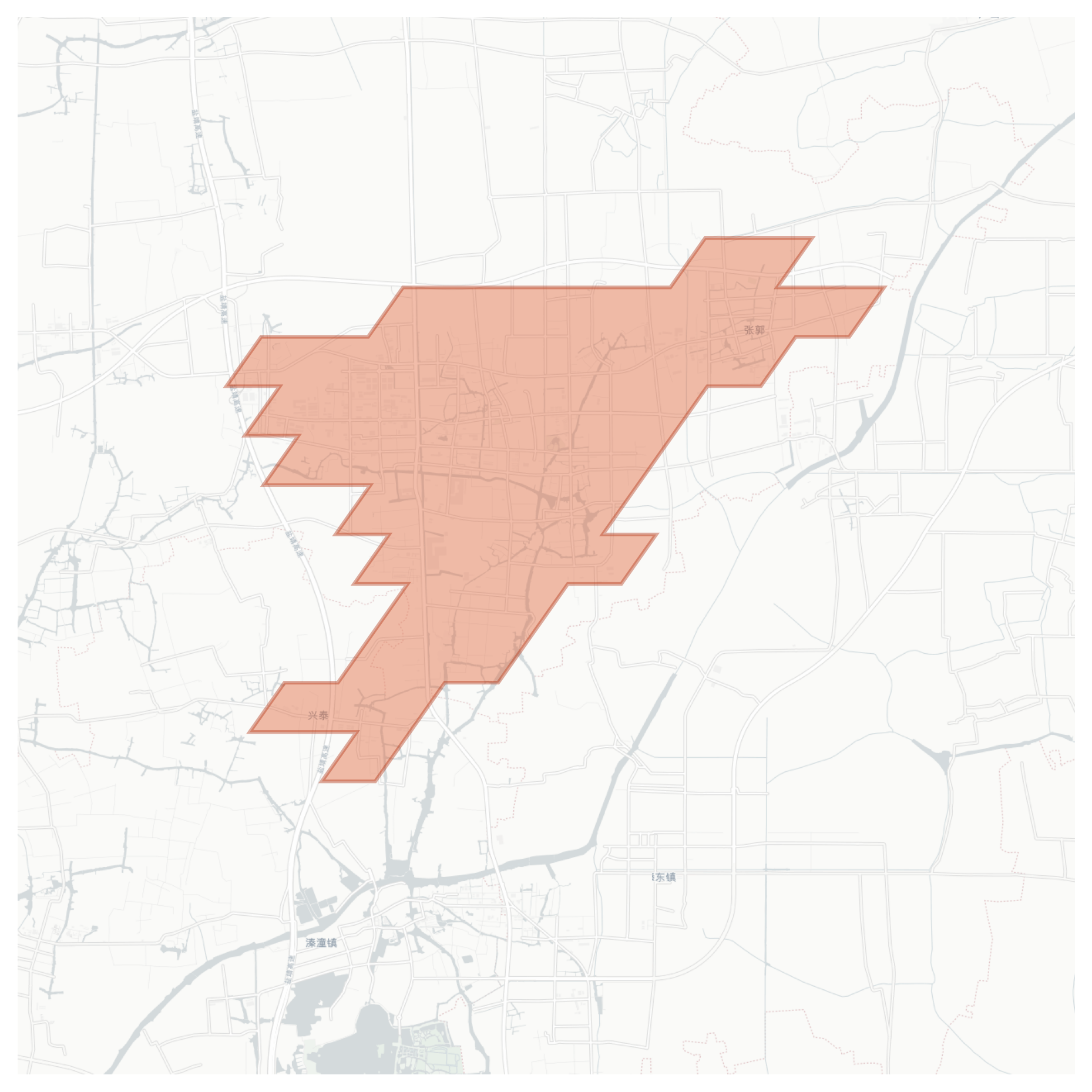 Xingtai geographic map