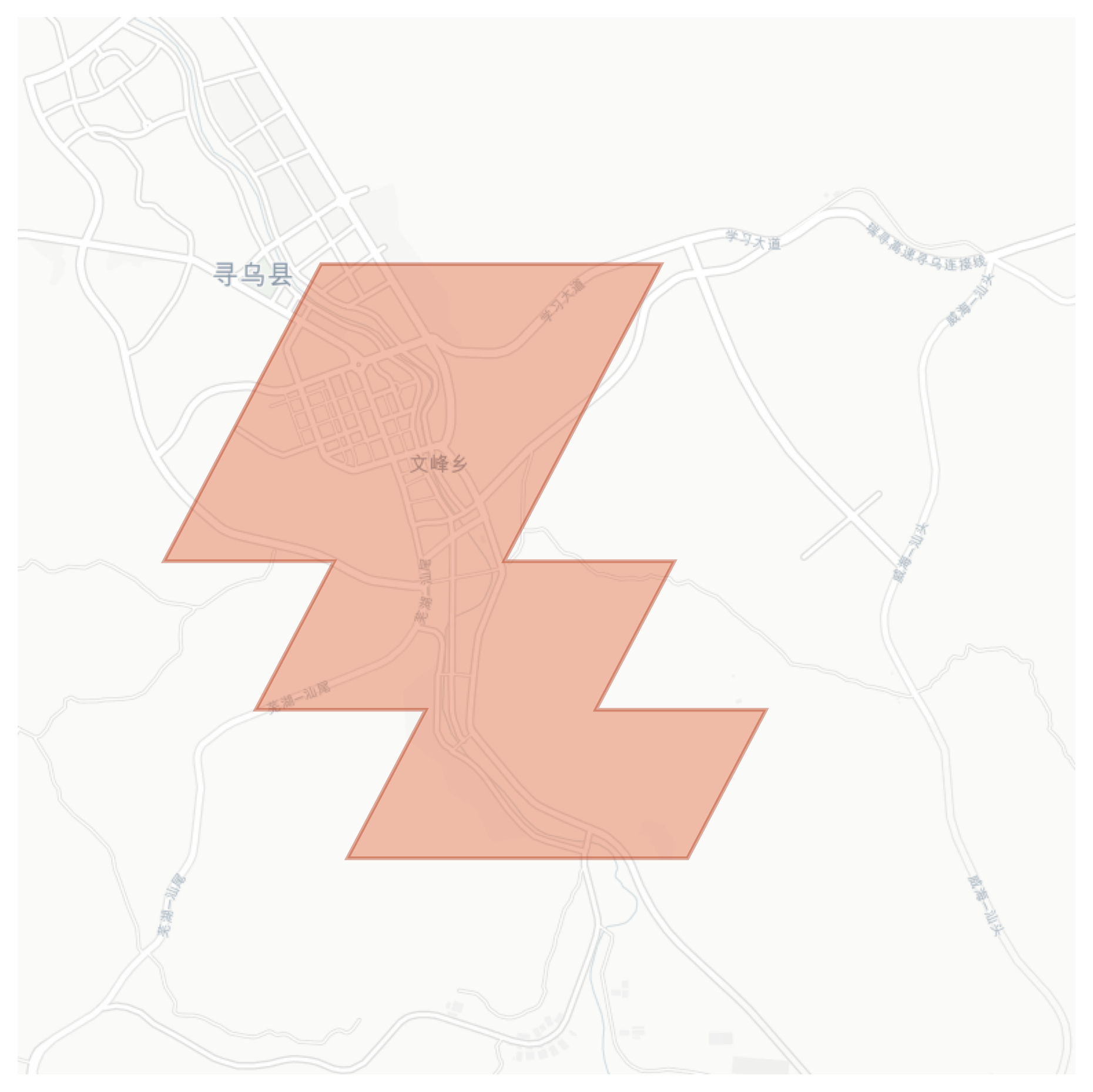 Changning geographic map