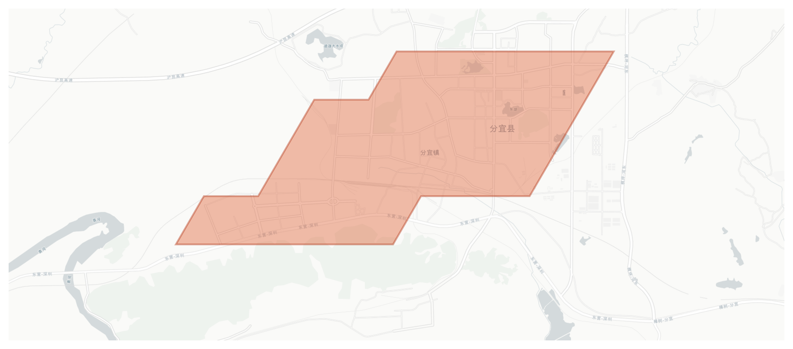 Fenyi geographic map