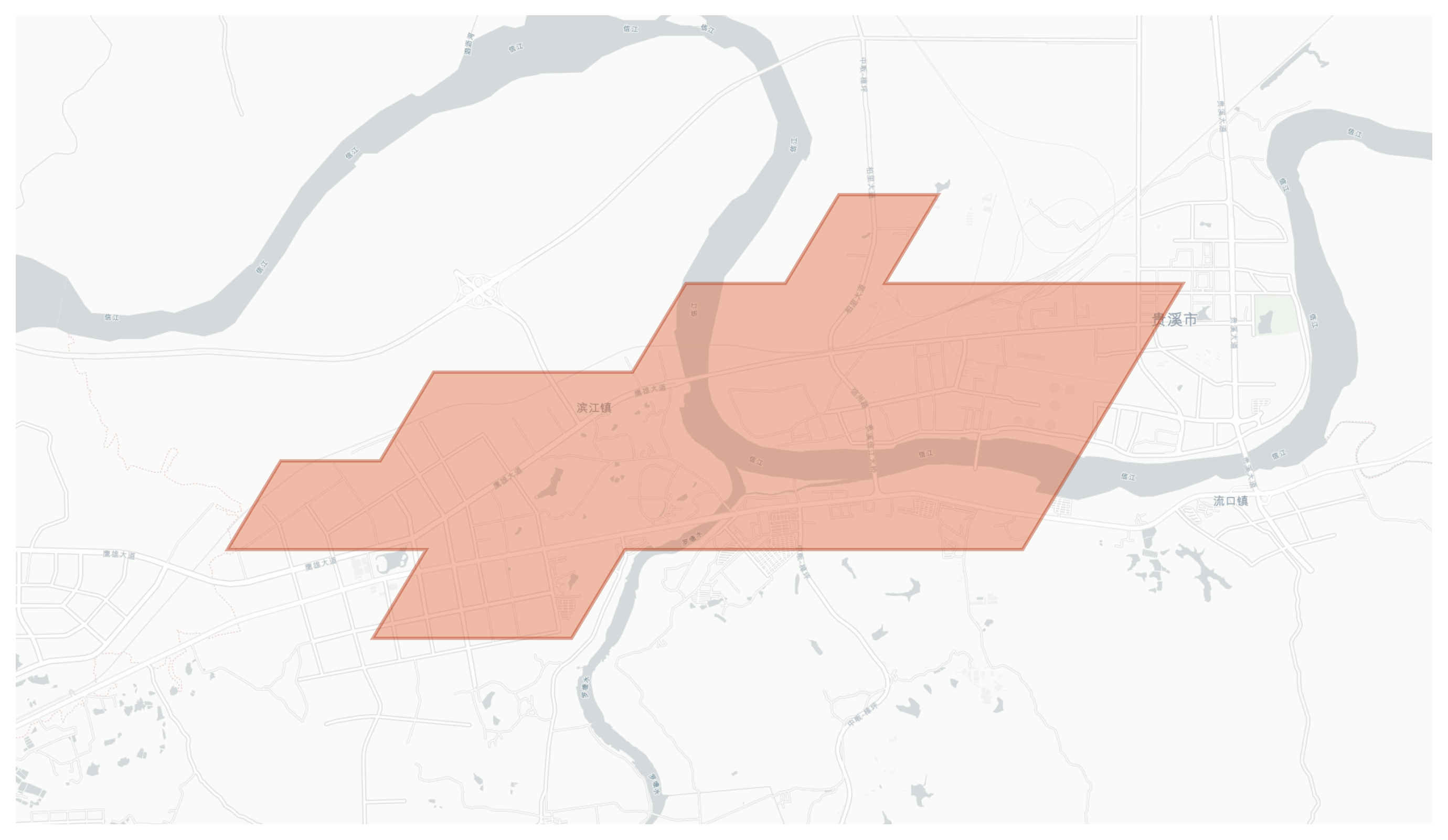 Huayuan geographic map