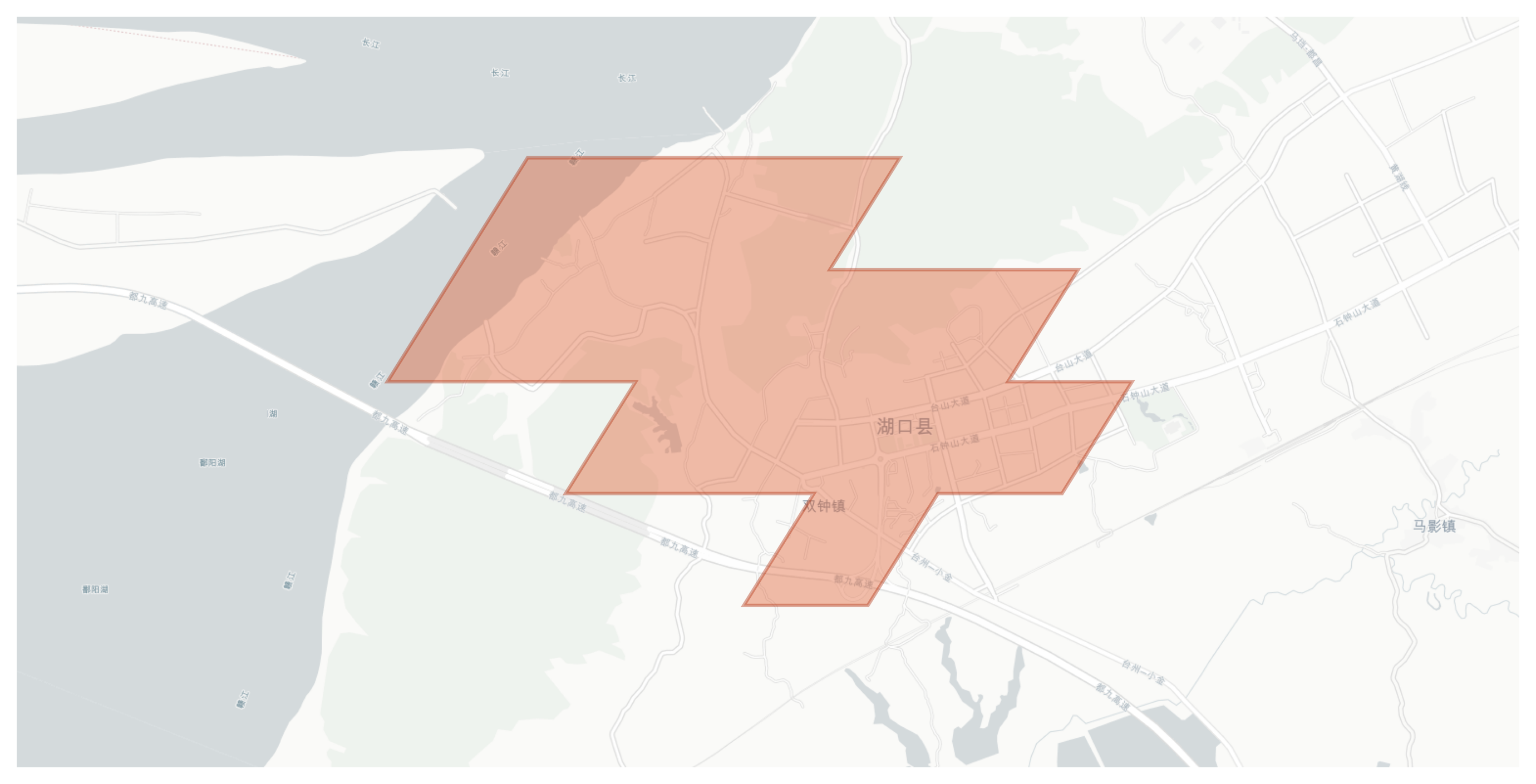 Hukou geographic map