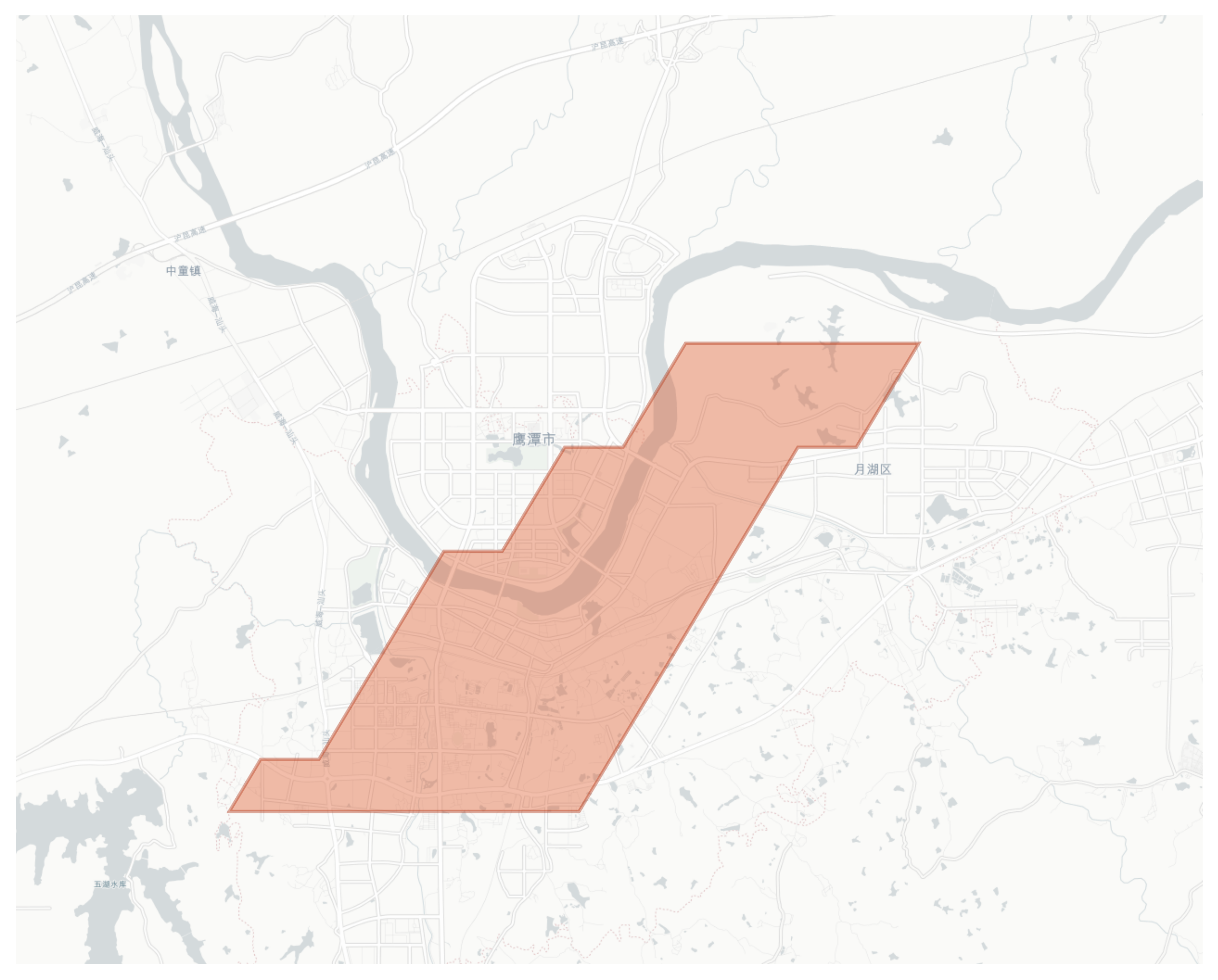 Jaingbian geographic map