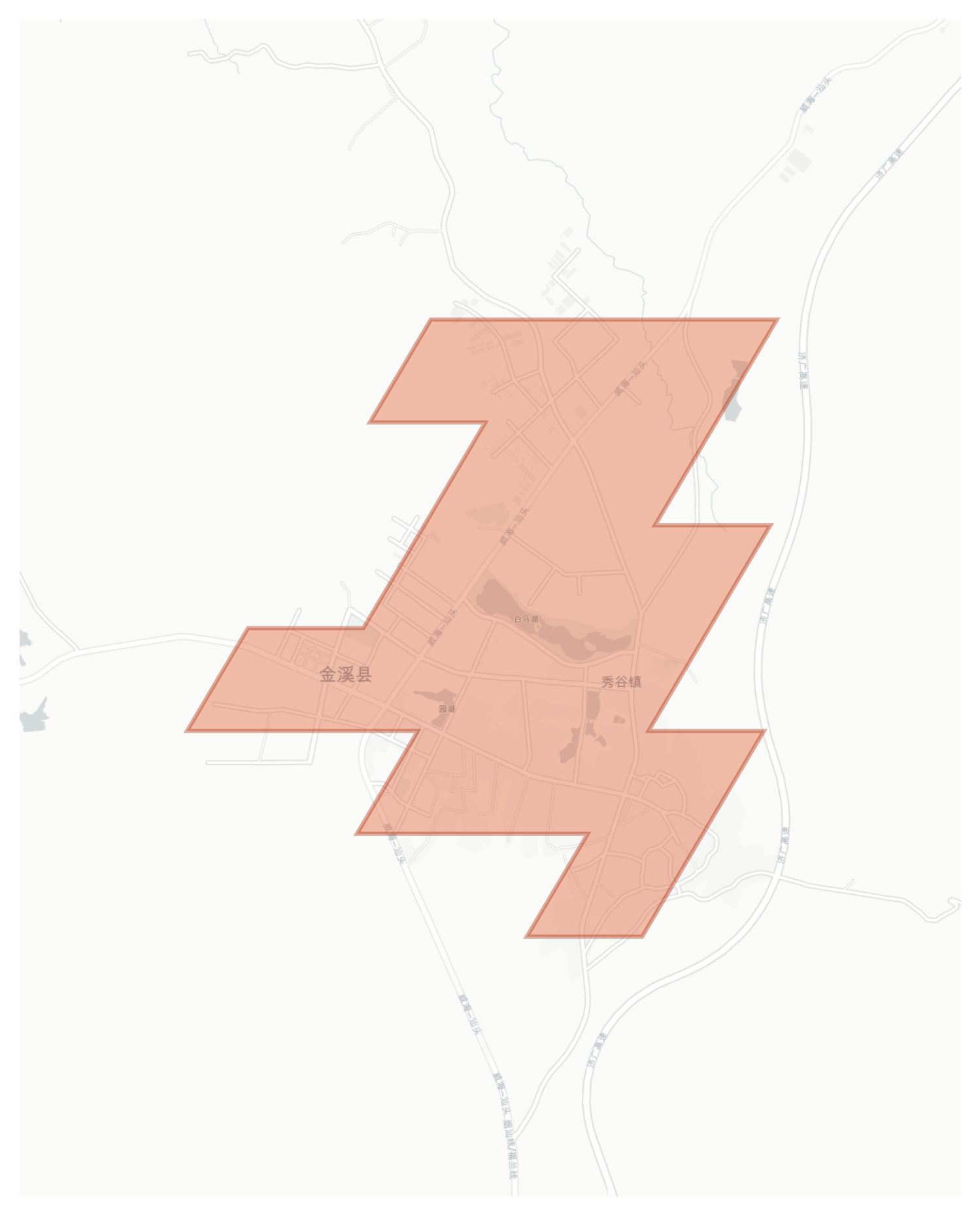 Jinxi geographic map