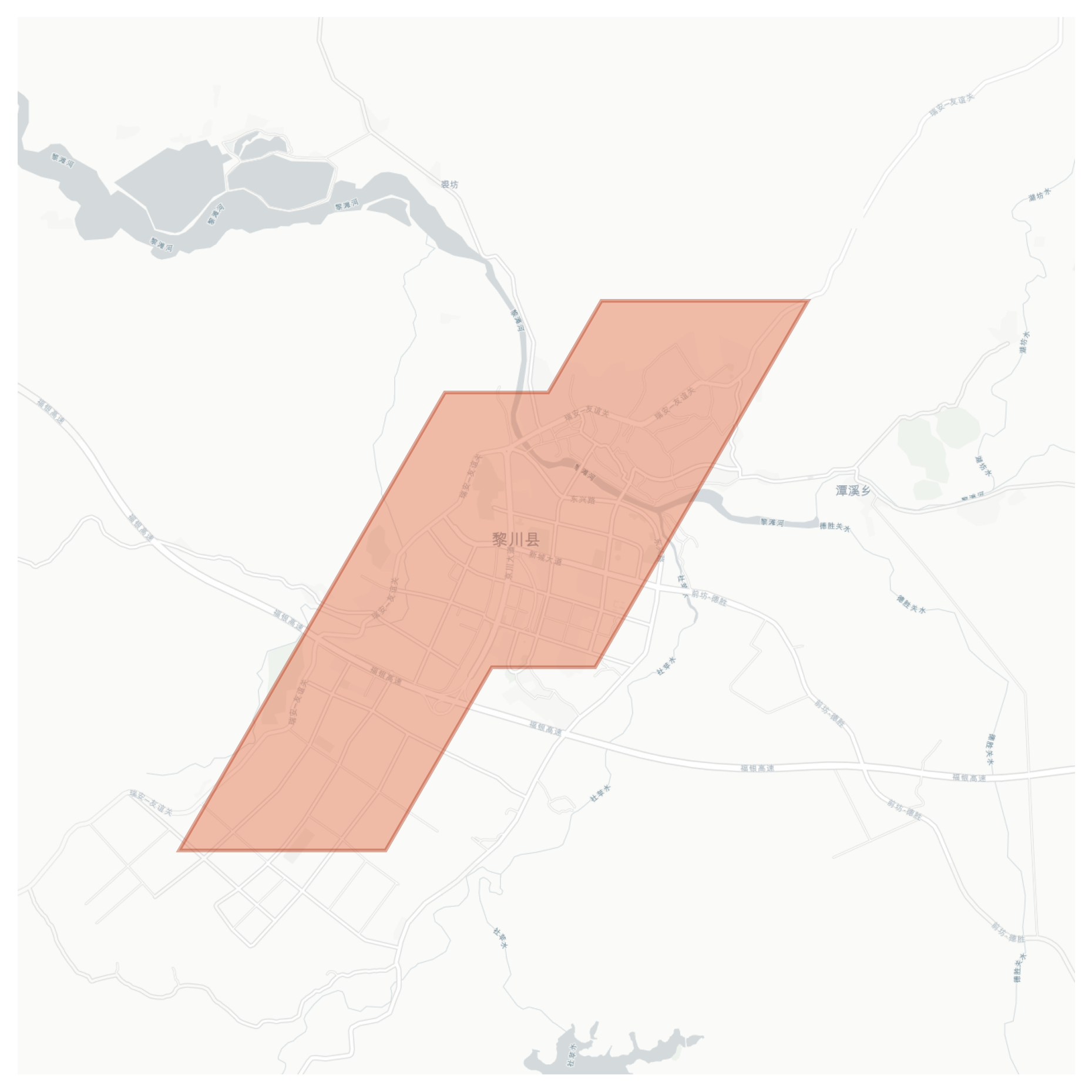 Lichuan geographic map