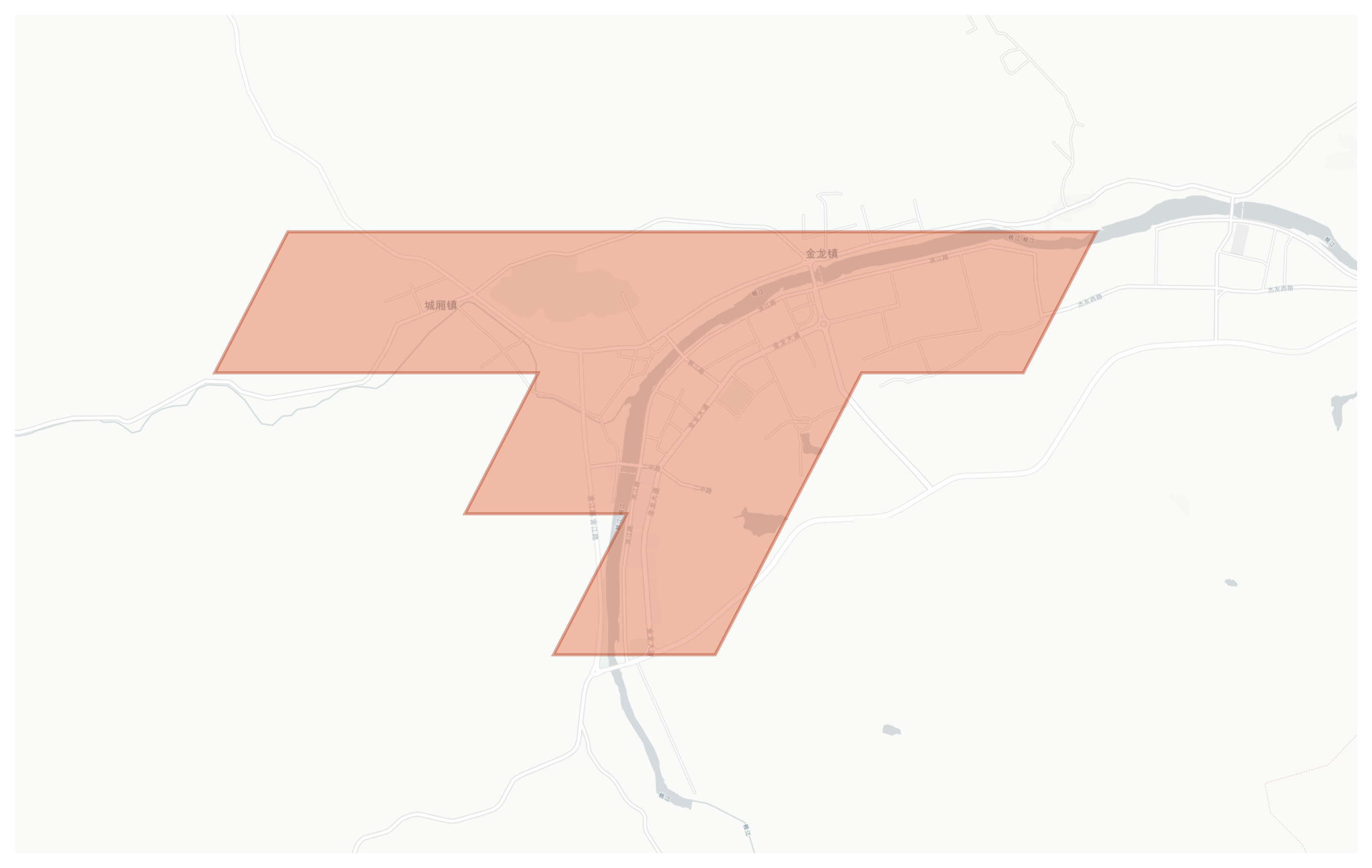 Quannan geographic map