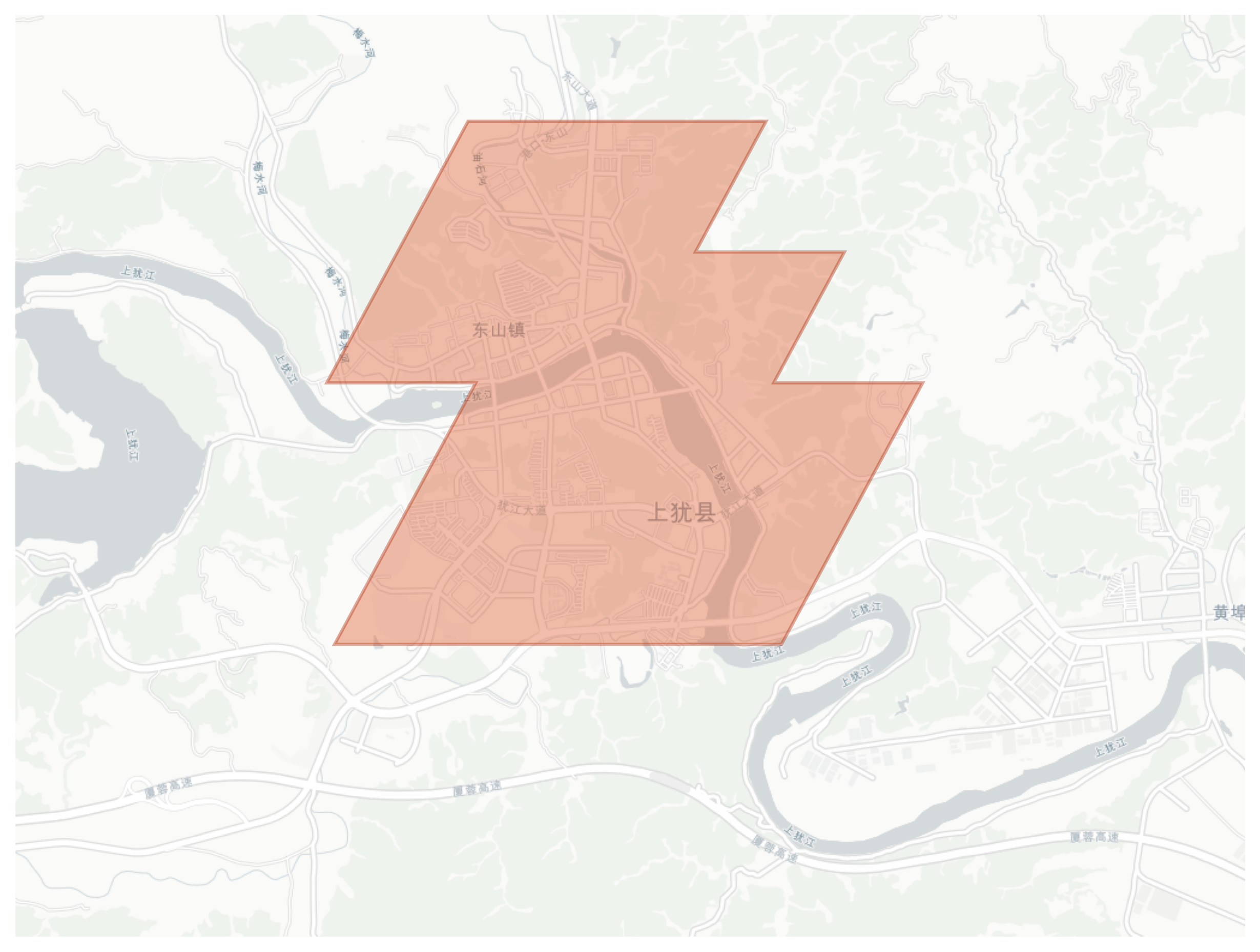 Shangyou geographic map