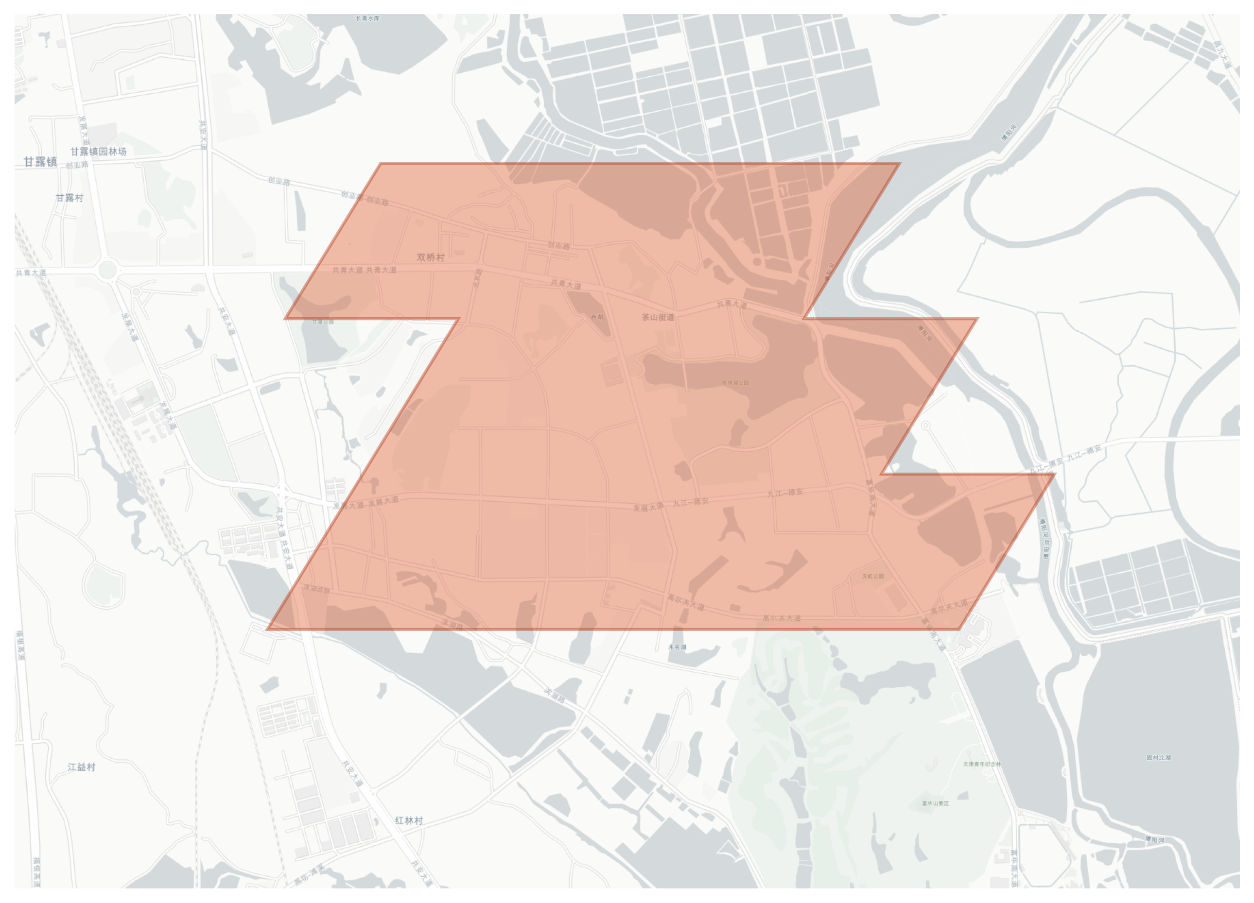 双桥村 geographic map