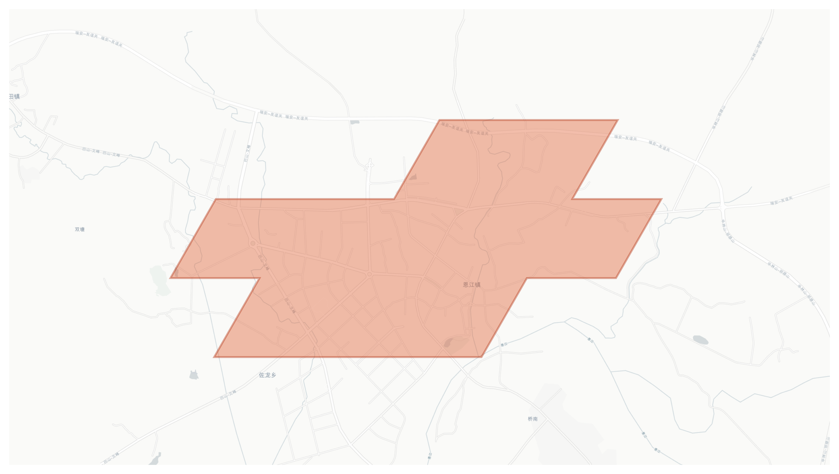Yongfeng geographic map