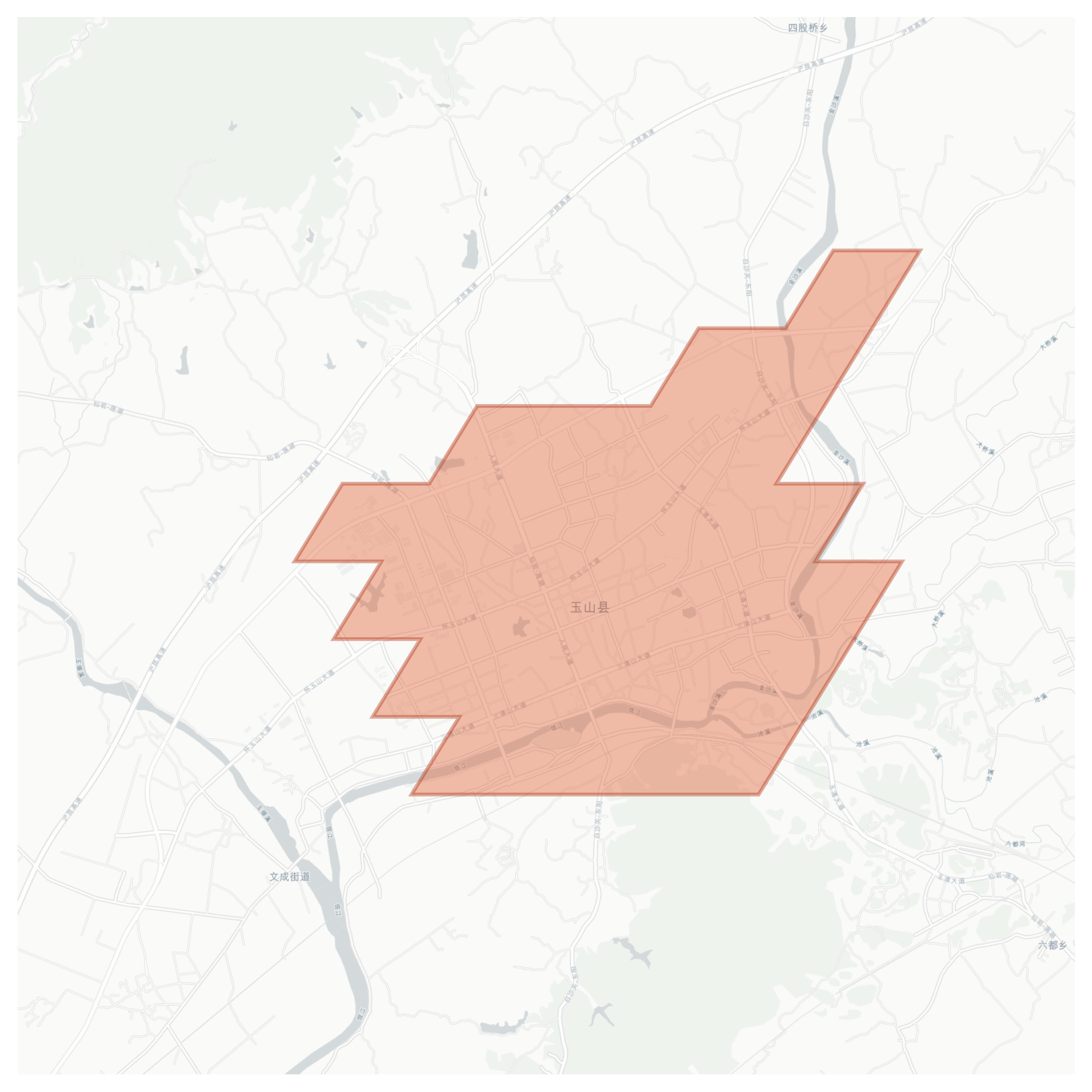 Yushan geographic map