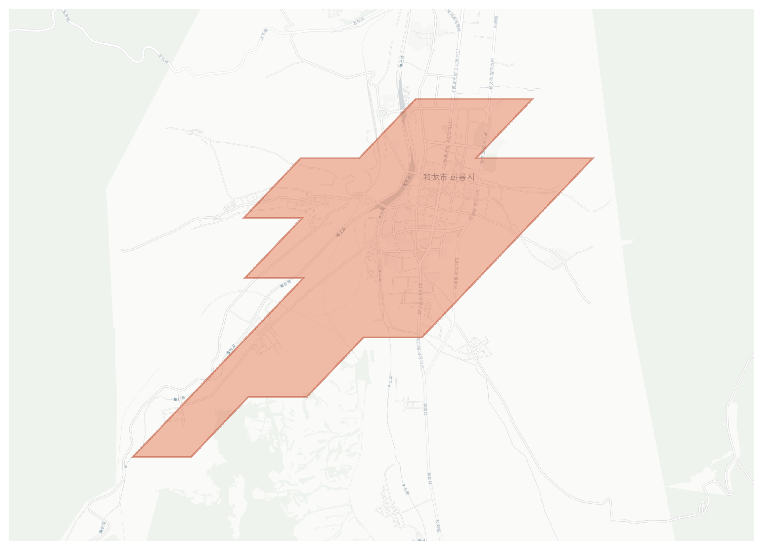 Helong geographic map