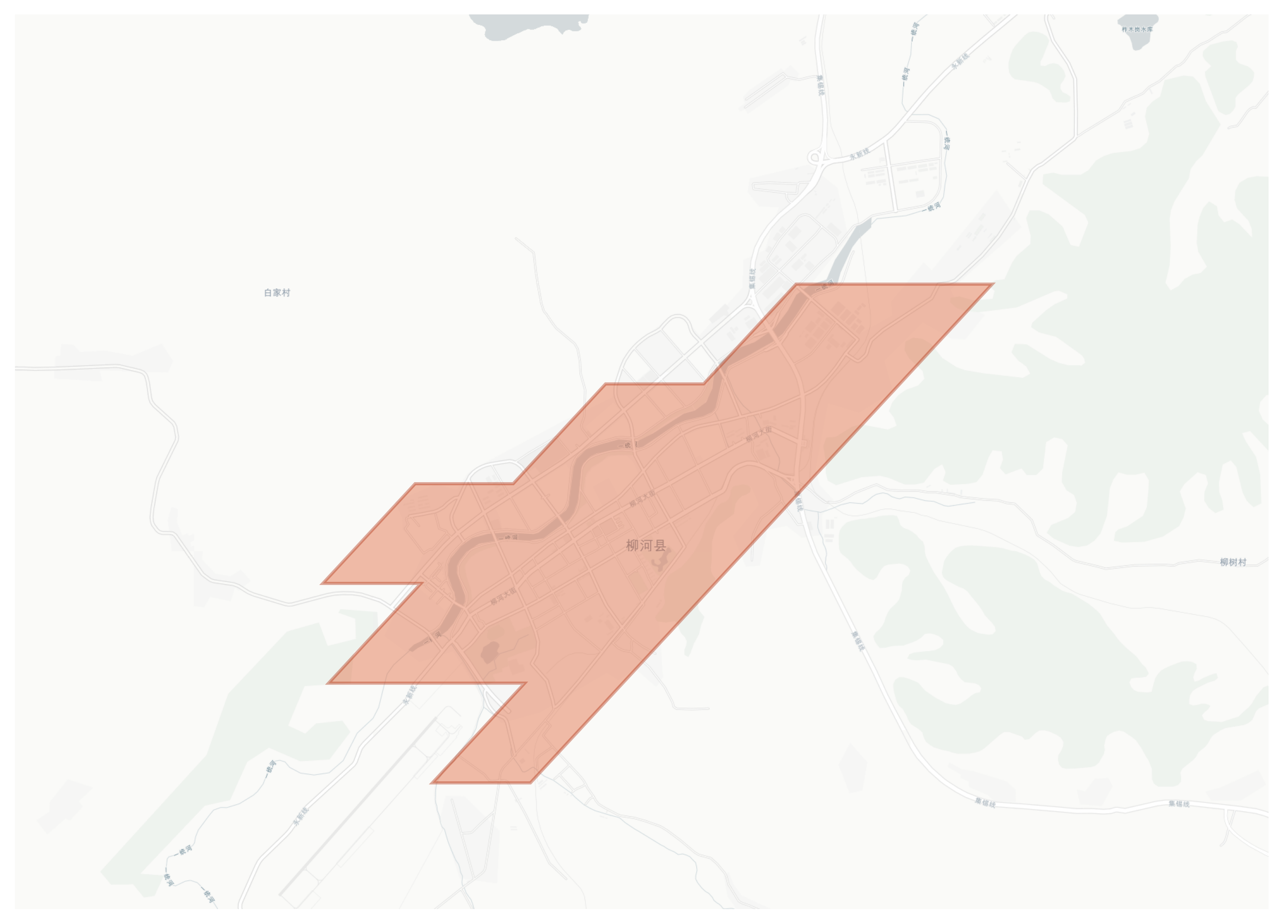 Liuhe geographic map