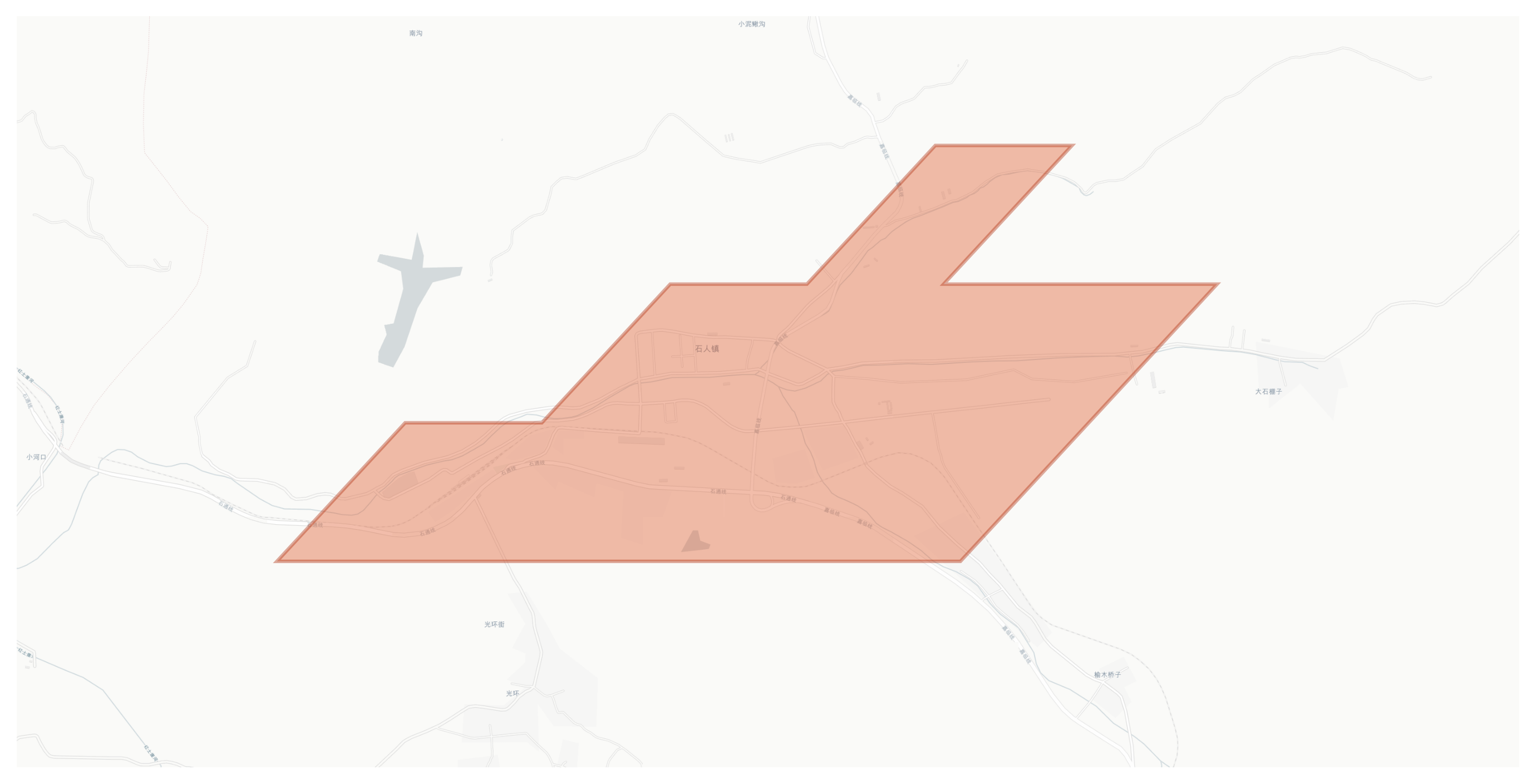 Shiren geographic map